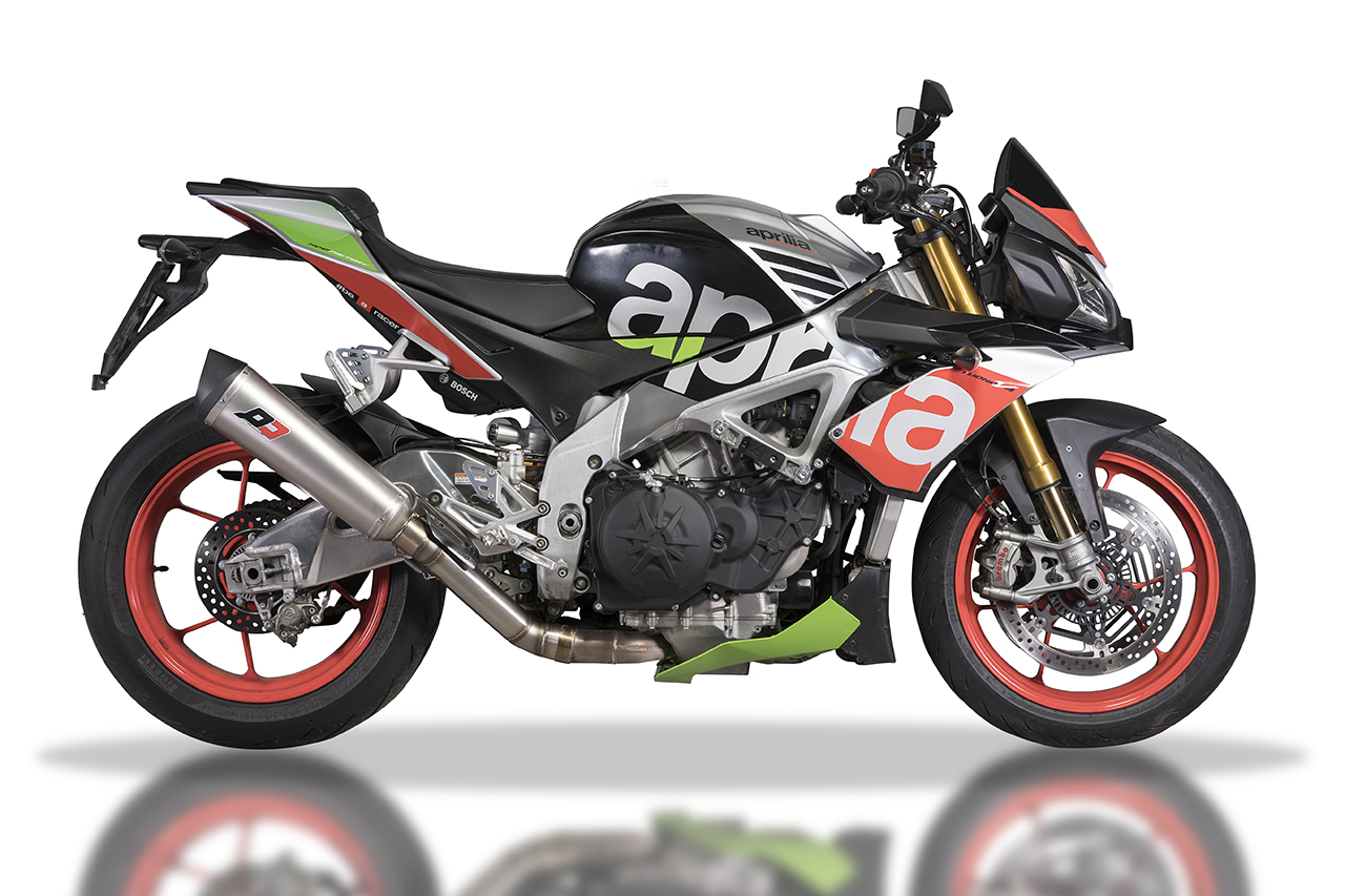 QD Exhaust Tronco-Cono Magnum slip-on scarico titanio omologato