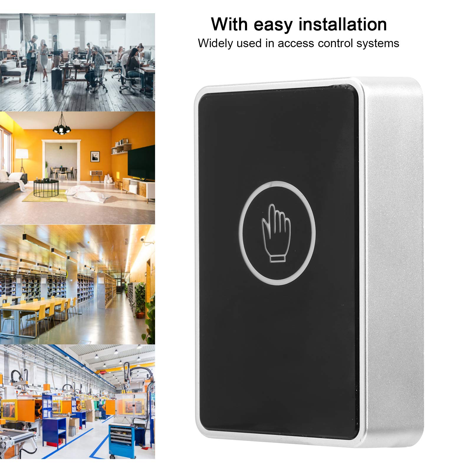Kuuleyn Pulsante uscita infrarossi no-touch 12V LED