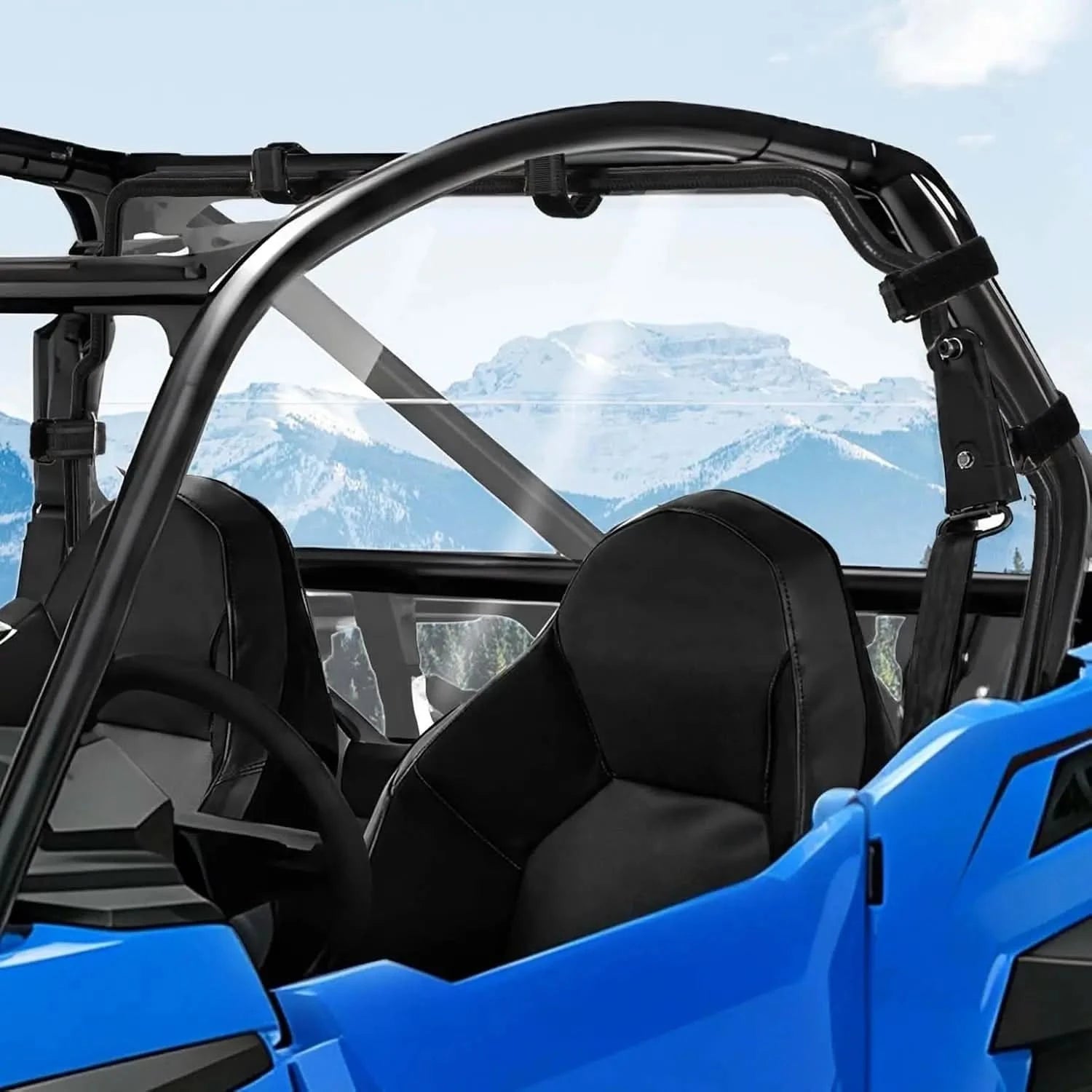 Kemimoto RZR Trail 900 parabrezza posteriore antigraffio