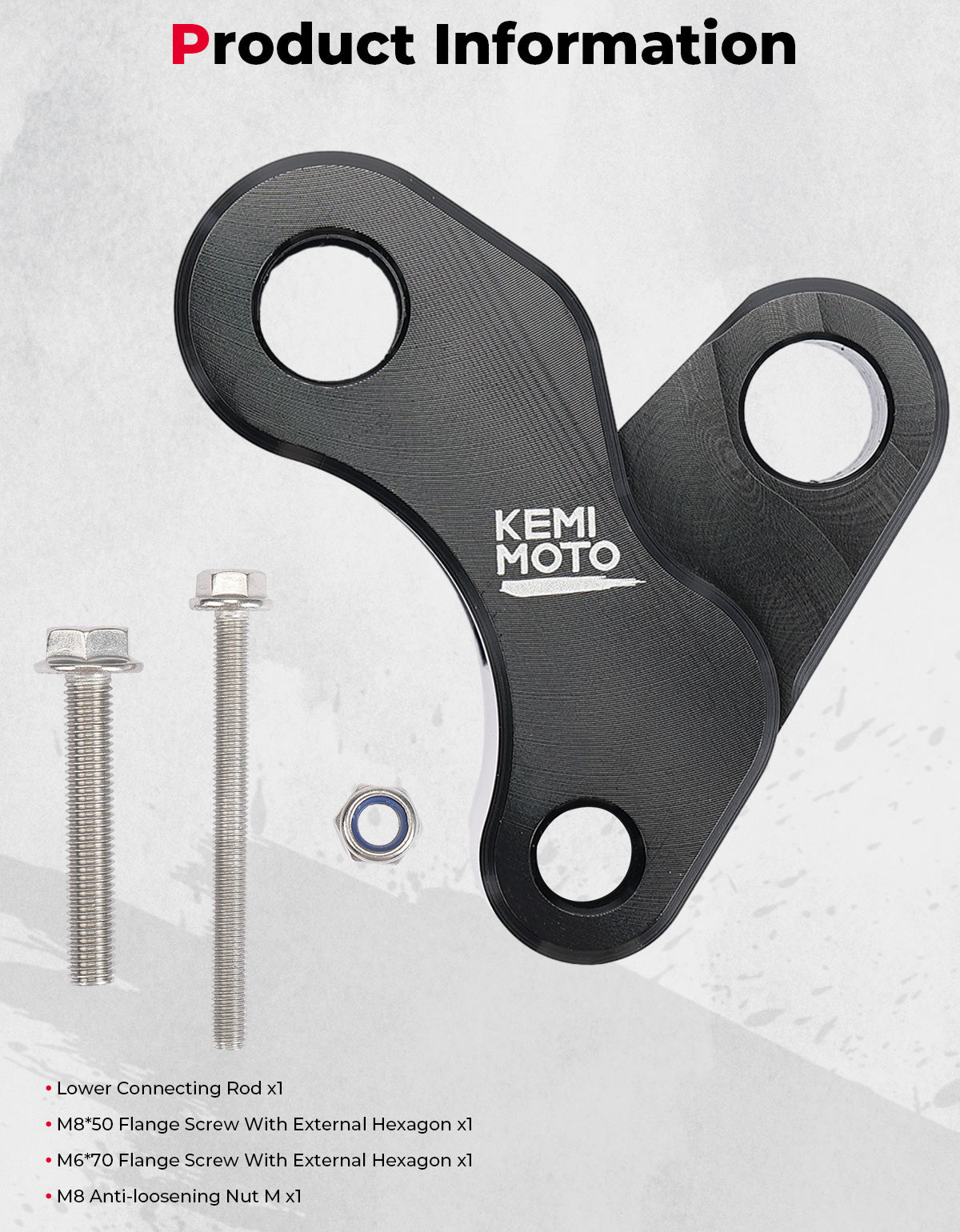 Kemimoto kit abbassamento posteriore Navi 2022-2025 25mm