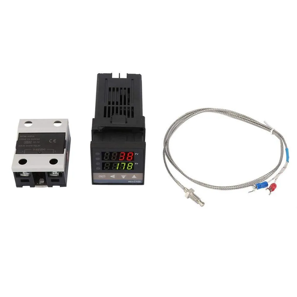 Kuuleyn Termostato Digitale PID 110-240V 0-1300°C Sonda