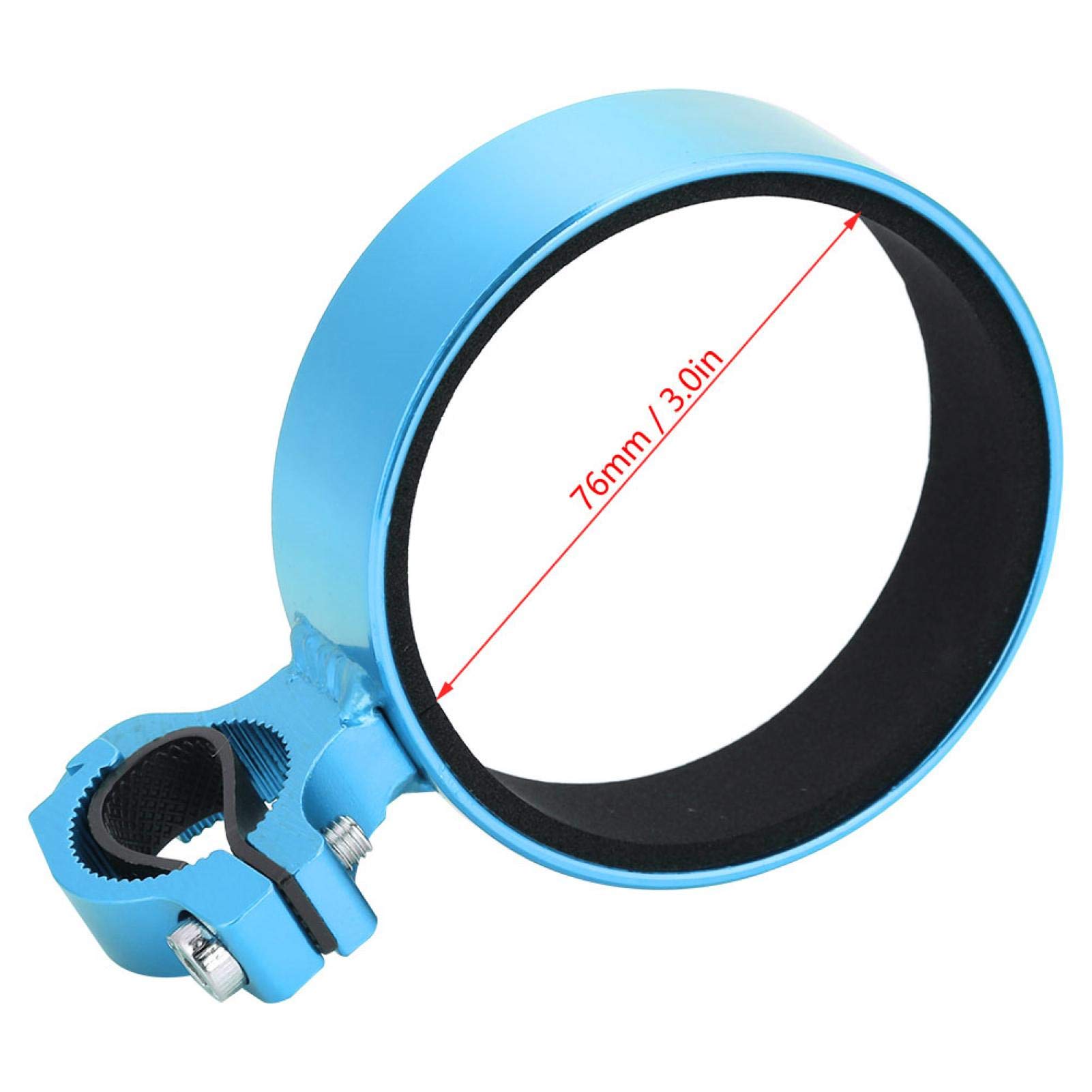 Kuuleyn Portaborraccia Bici Alluminio Blu 76 mm