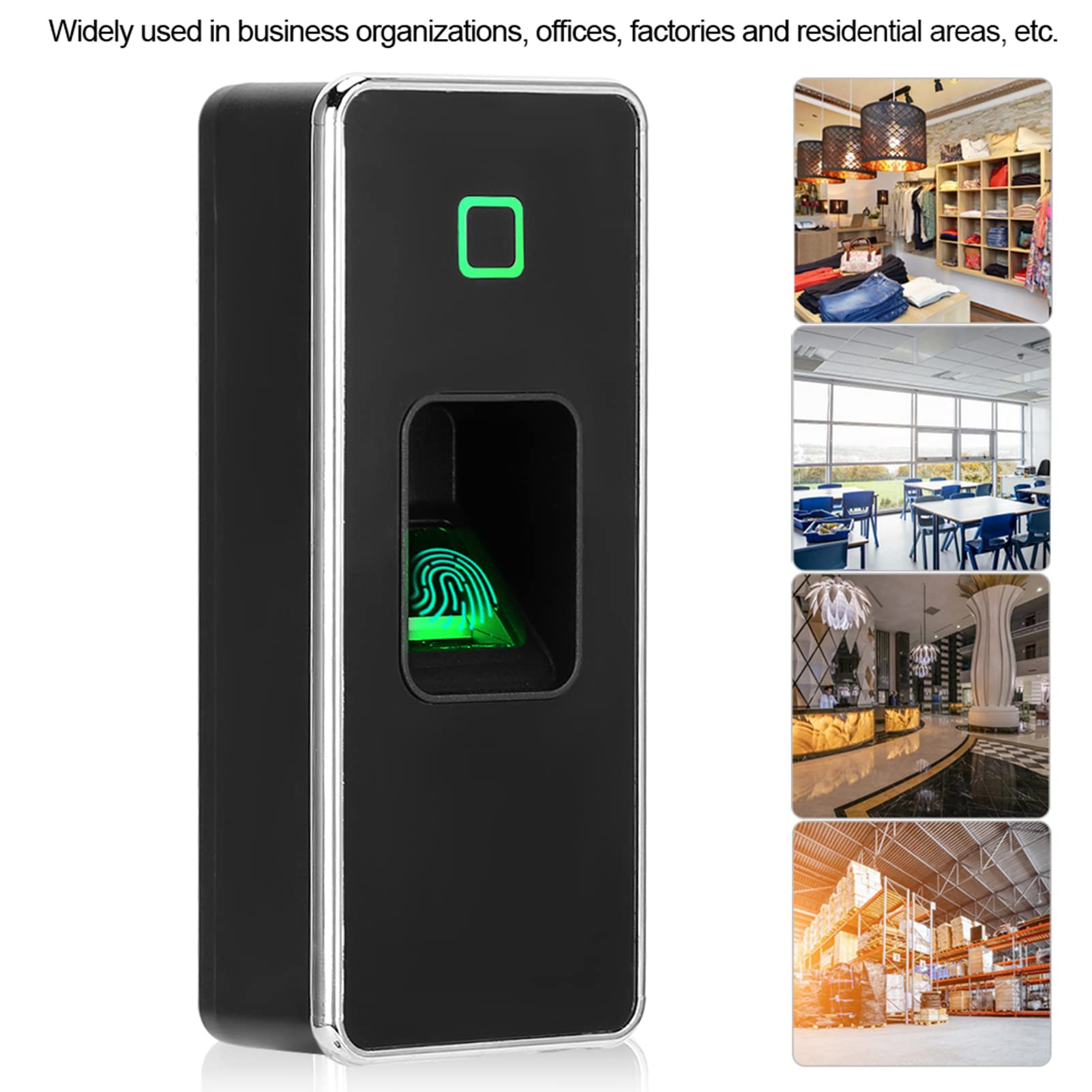 Kuuleyn Controller Accessi RFID Impronte Tastiera Controllo Accessi Metallo