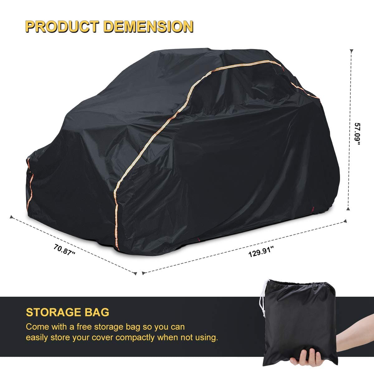 KEMIMOTO RZR PRO XP Telo Copertura UTV Impermeabile