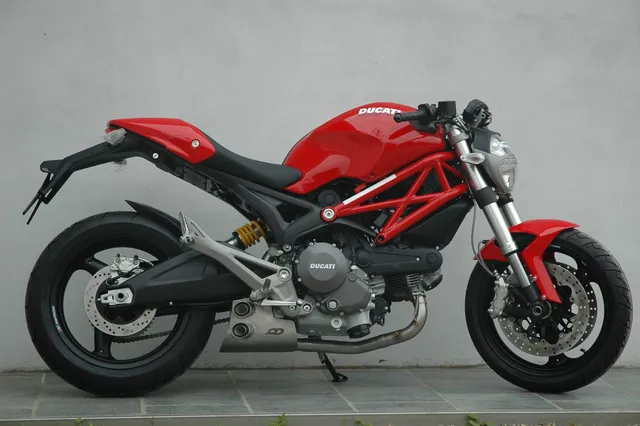 QD Exhaust Ex-Box Scarico Completo Monster 696 2008-13 Euro 3
