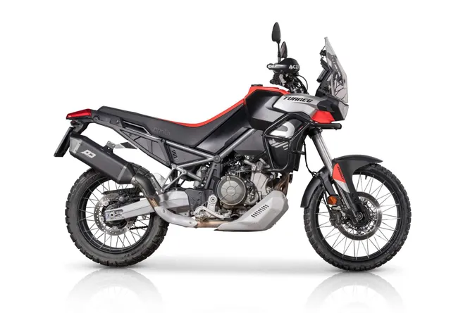 QD Exhaust Tourance scarico Aprilia Tuareg 660 Dark