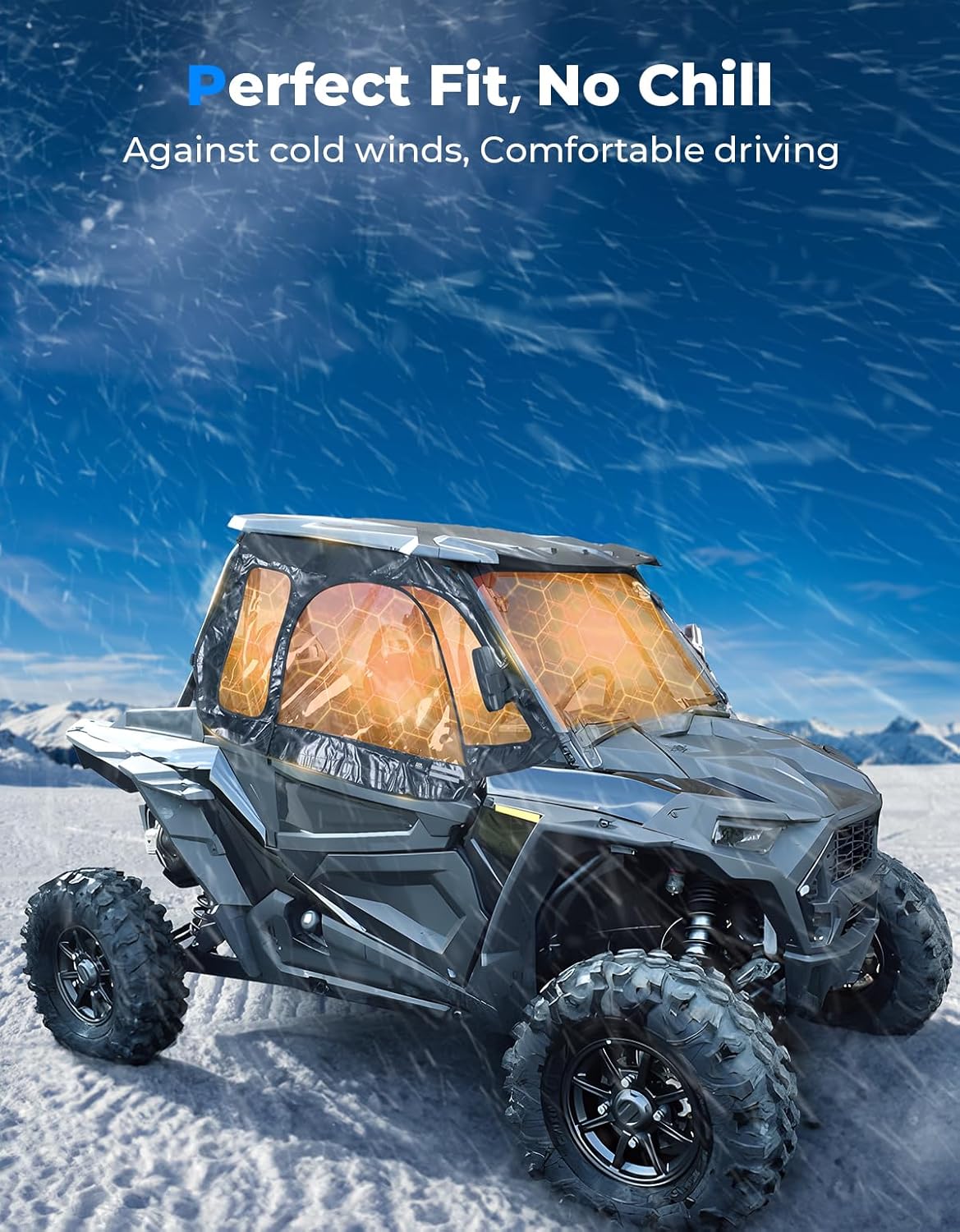 KEMIMOTO Porte Superiori RZR XP 1000 Telo PVC 2014-2023