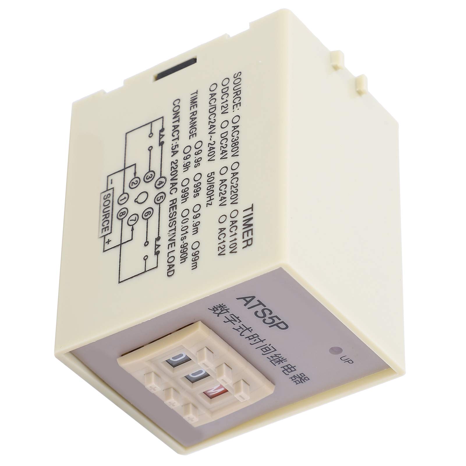 Kuuleyn Relè temporizzatore digitale AC380V ciclo