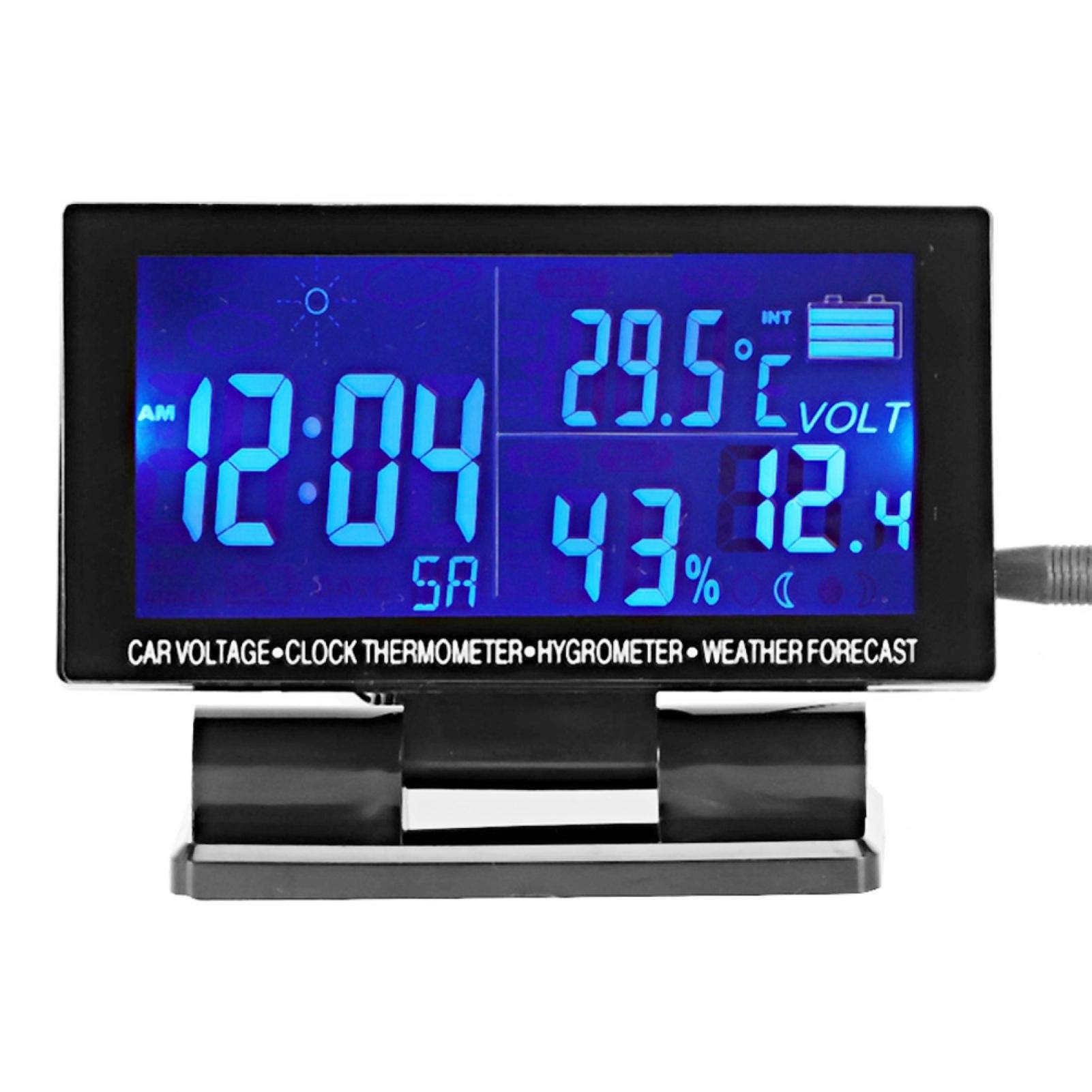 Kuuleyn voltmetro auto digitale termometro igrometro meteo