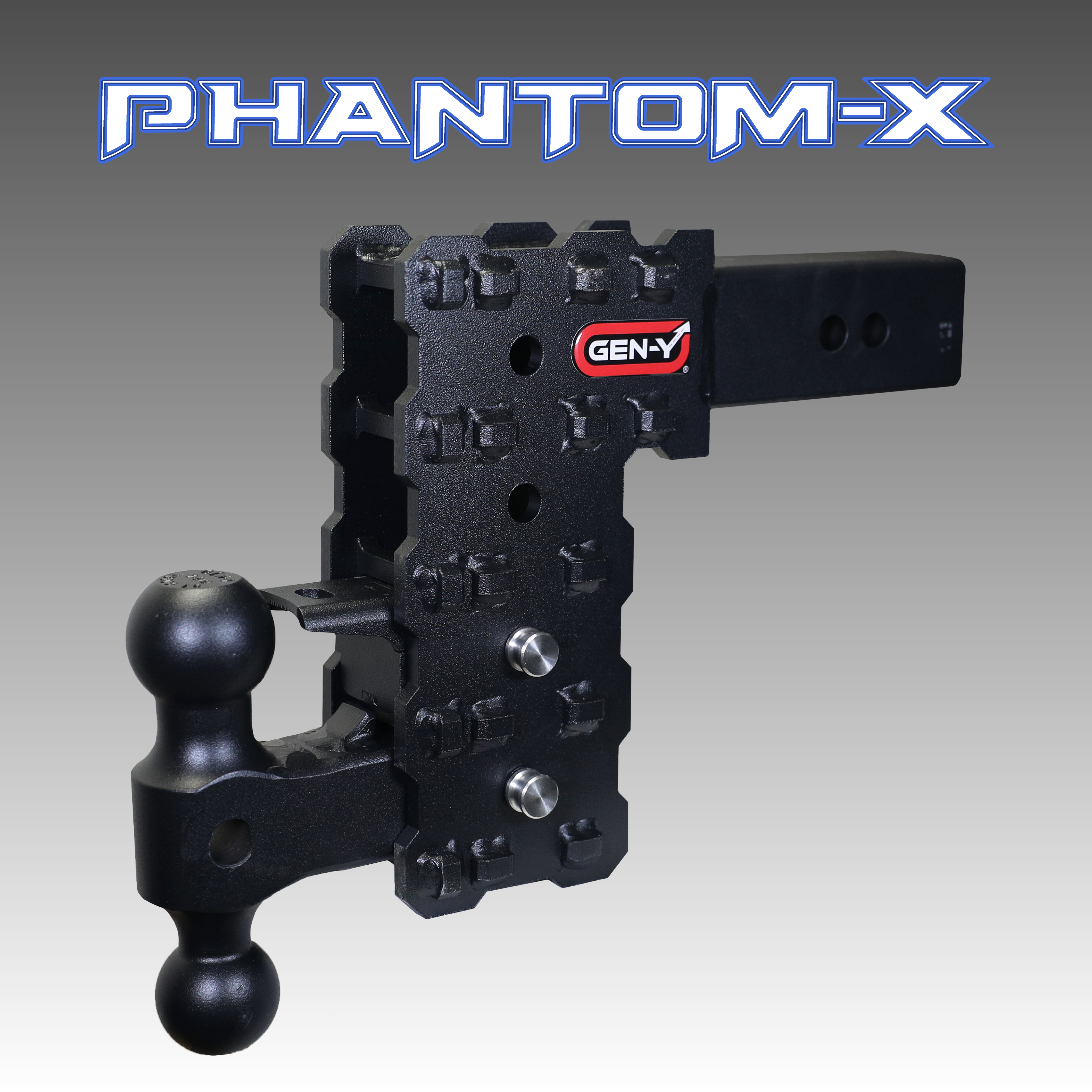 GEN-Y Hitch PHANTOM-X 16K Gancio Traino 2,5" Acciaio