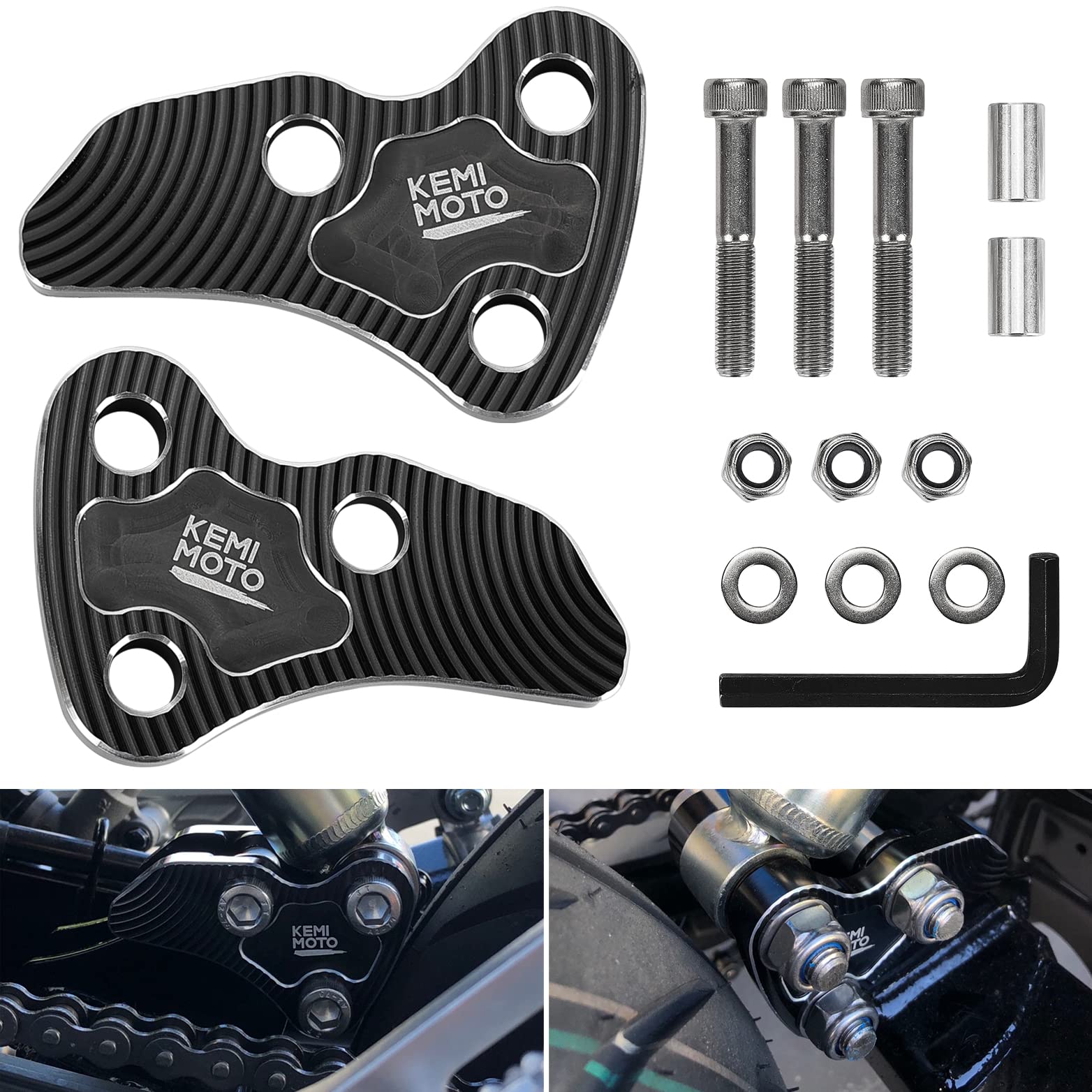 KEMIMOTO Kit Abbassamento Grom MSX125 Ammortizzatore 63mm