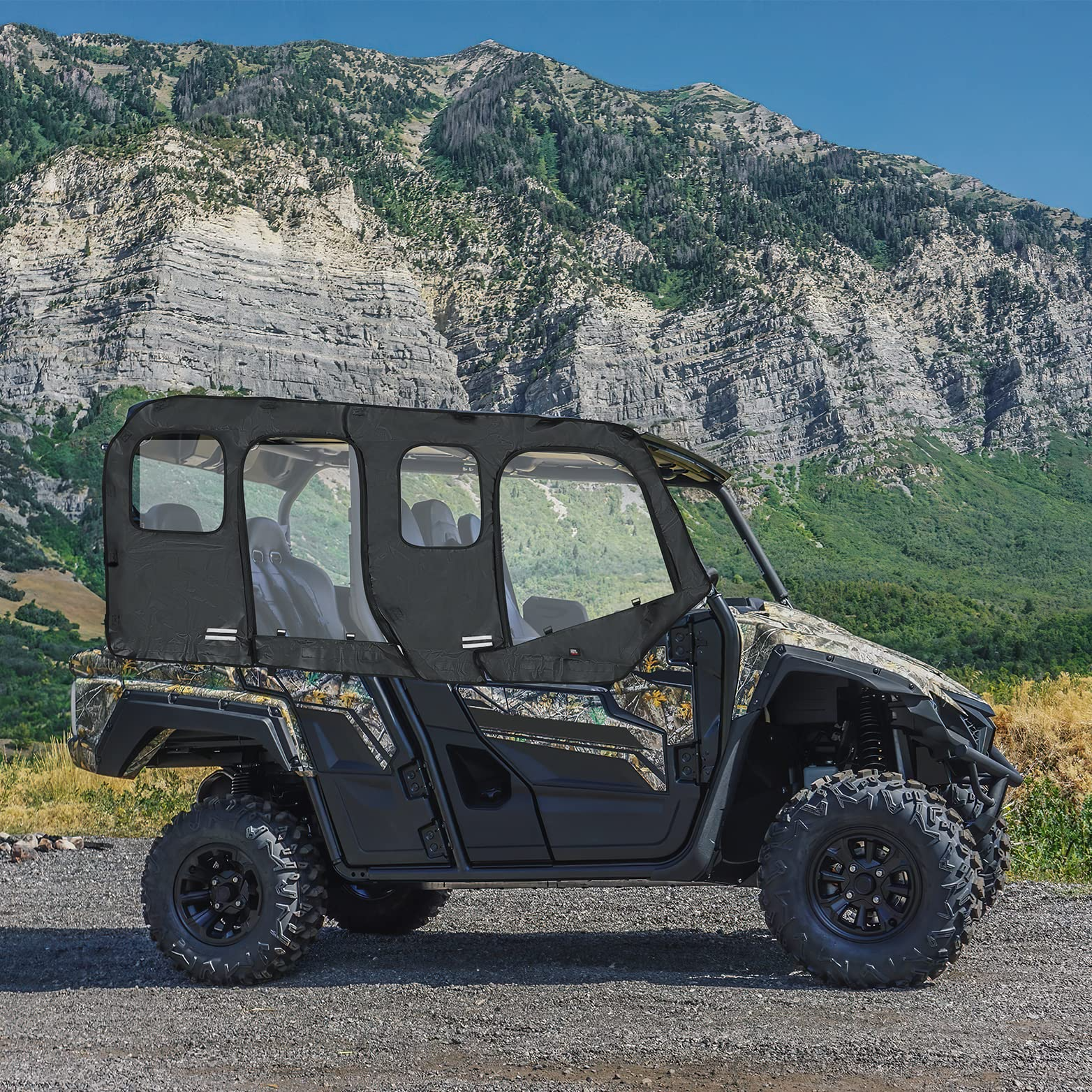 Kemimoto Wolverine X4 porte superiori trasparenti 2018-2020