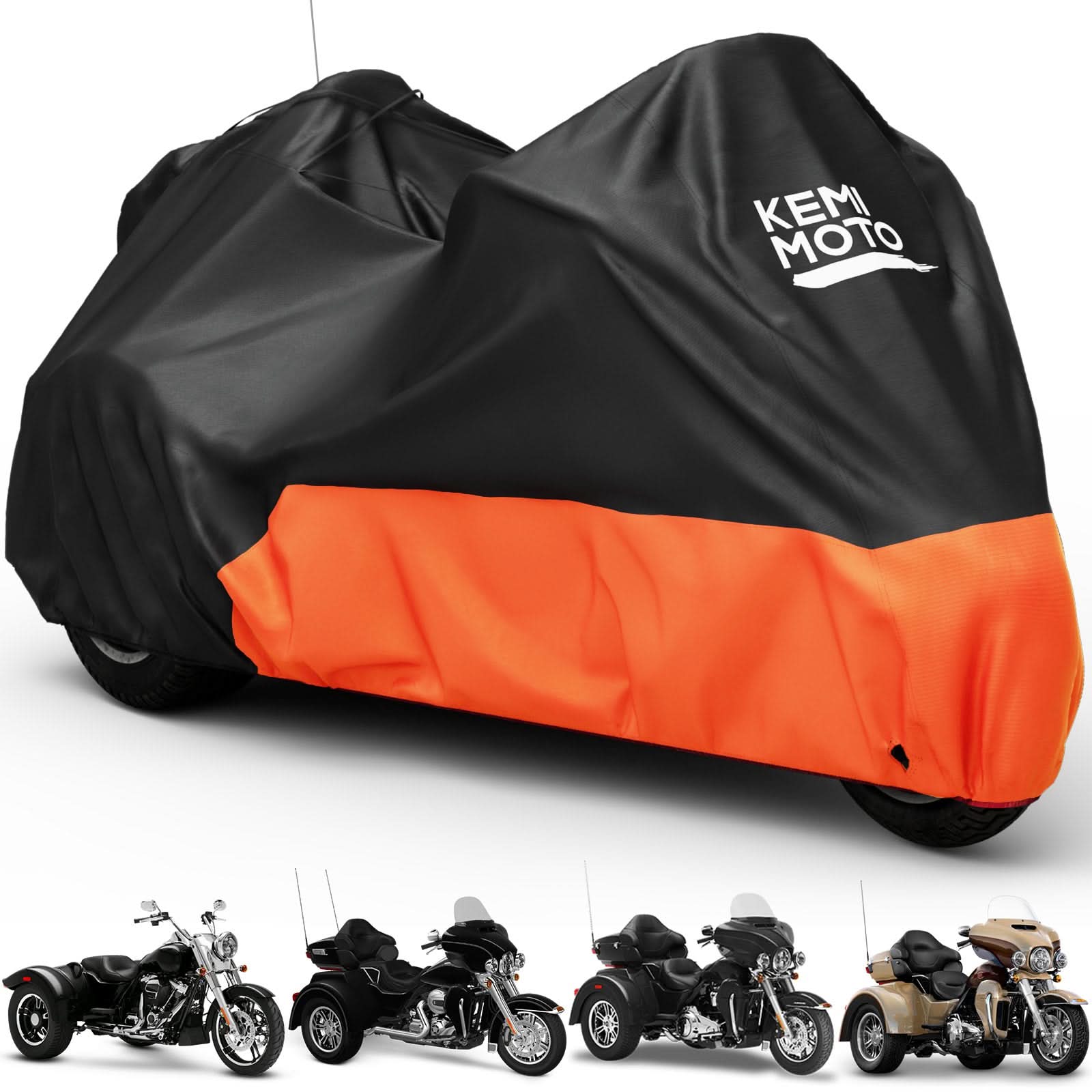 KEMIMOTO Trike Cover telo coprimoto 3 ruote impermeabile