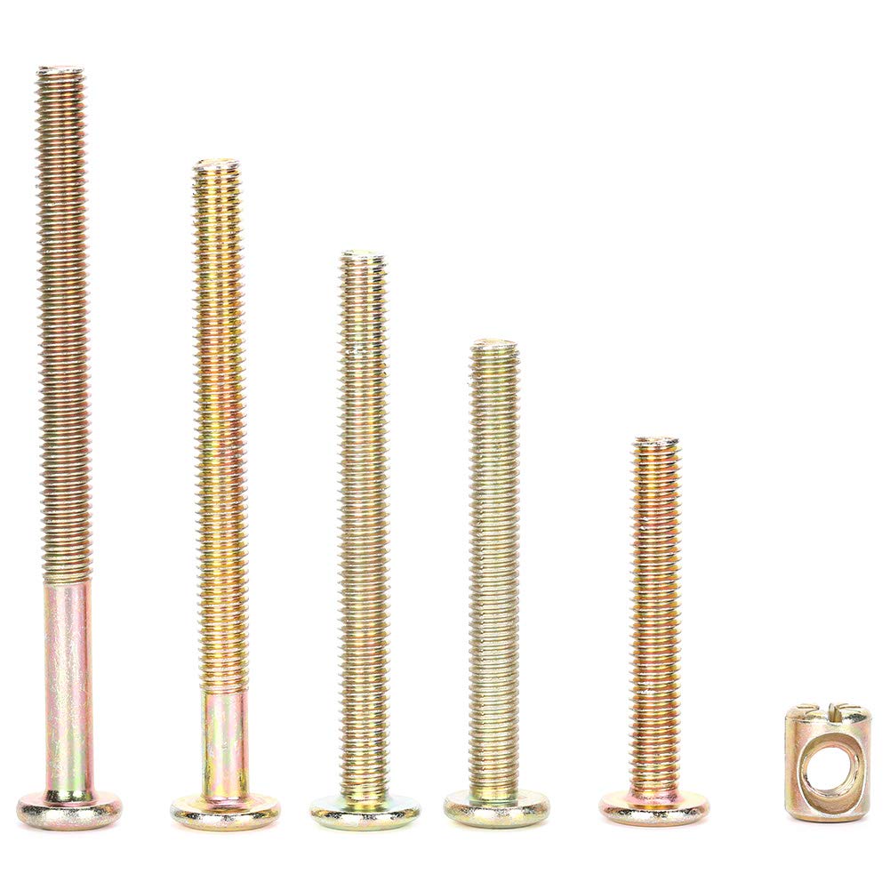 Kuuleyn M6 kit viti dadi 100 pezzi zincato
