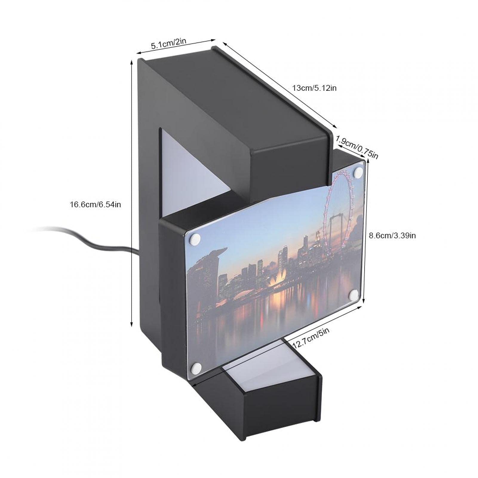 Kuuleyn cornice foto levitazione magnetica LED