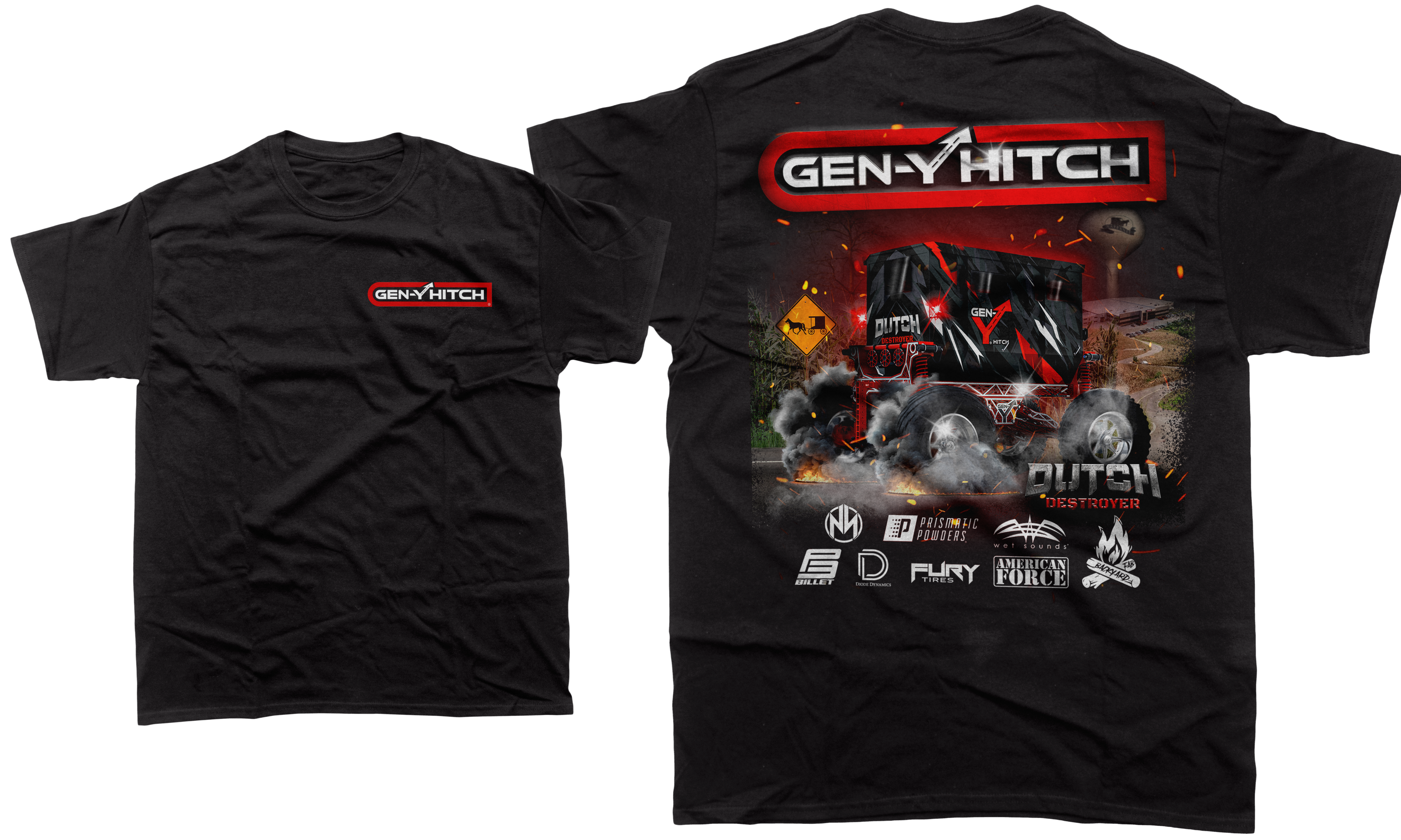 GEN-Y Dutch Destroyer t-shirt L cotone edizione limitata