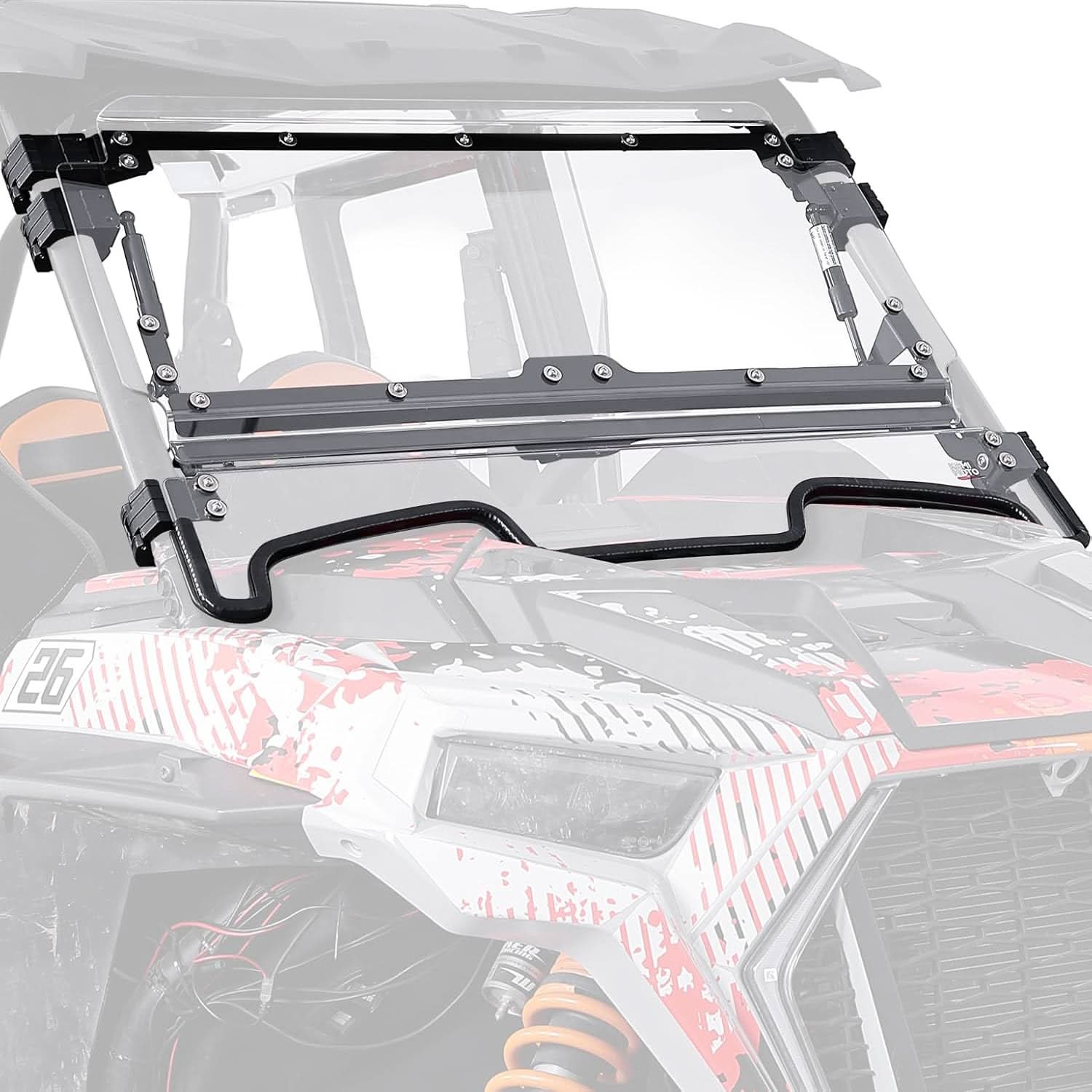 KEMIMOTO RZR XP 1000 Parabrezza Ribaltabile 3-in-1 2019-2023