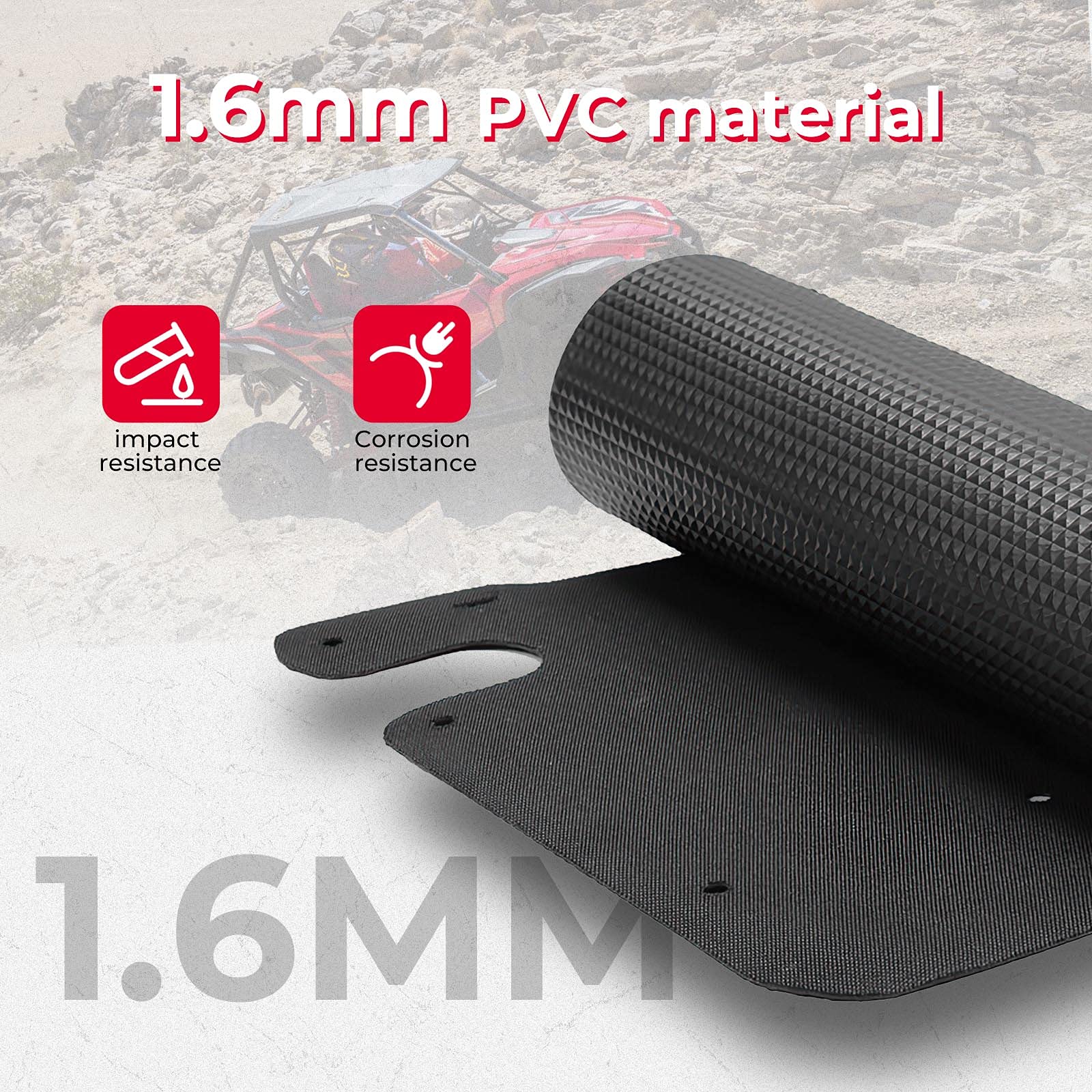 KEMIMOTO Talon B0103-00701BK paraspruzzi PVC anteriore