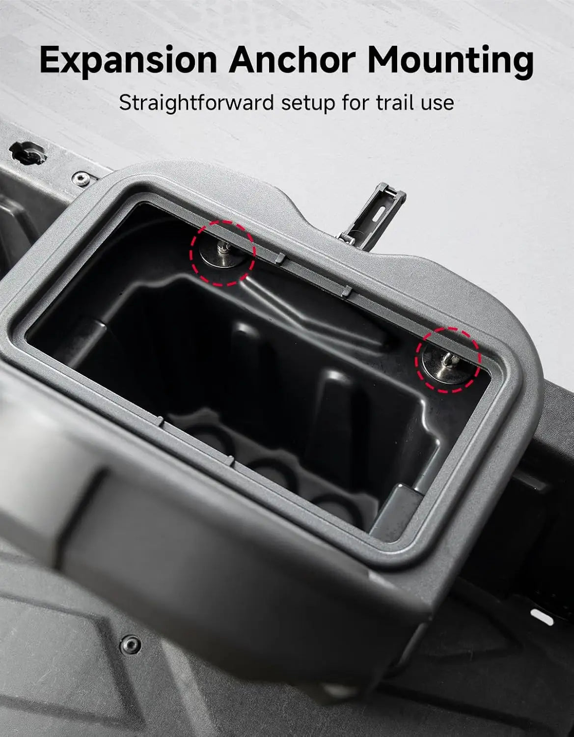 KEMIMOTO UFORCE 1000 bauletto posteriore UTV con serratura