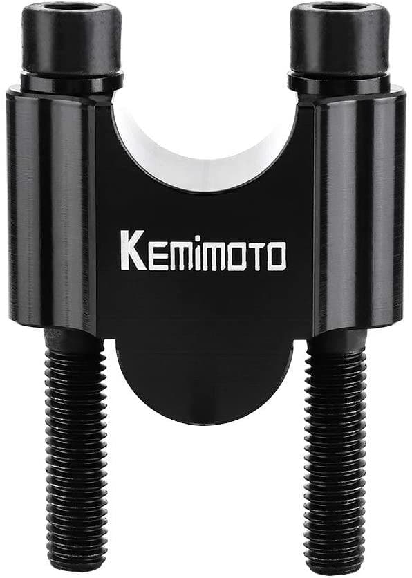 Kemimoto FHBUN026BK rialzo manubrio 30mm nero 22mm