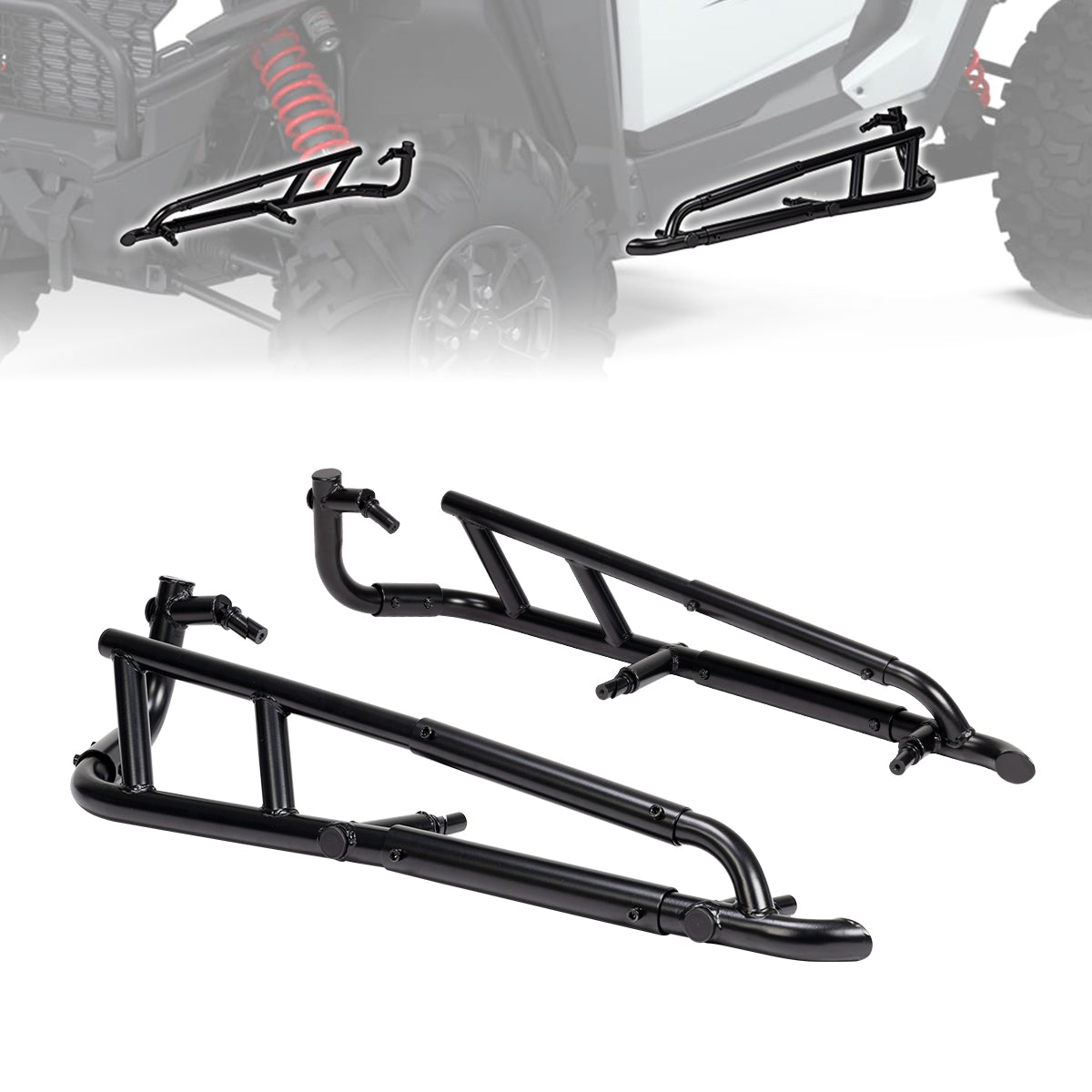 KEMIMOTO RZR XP 1000 pedane acciaio 2 posti 2024-2025