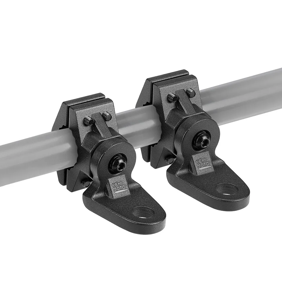 KEMIMOTO Bracket supporto antenna whip 2 pezzi nero 12mm