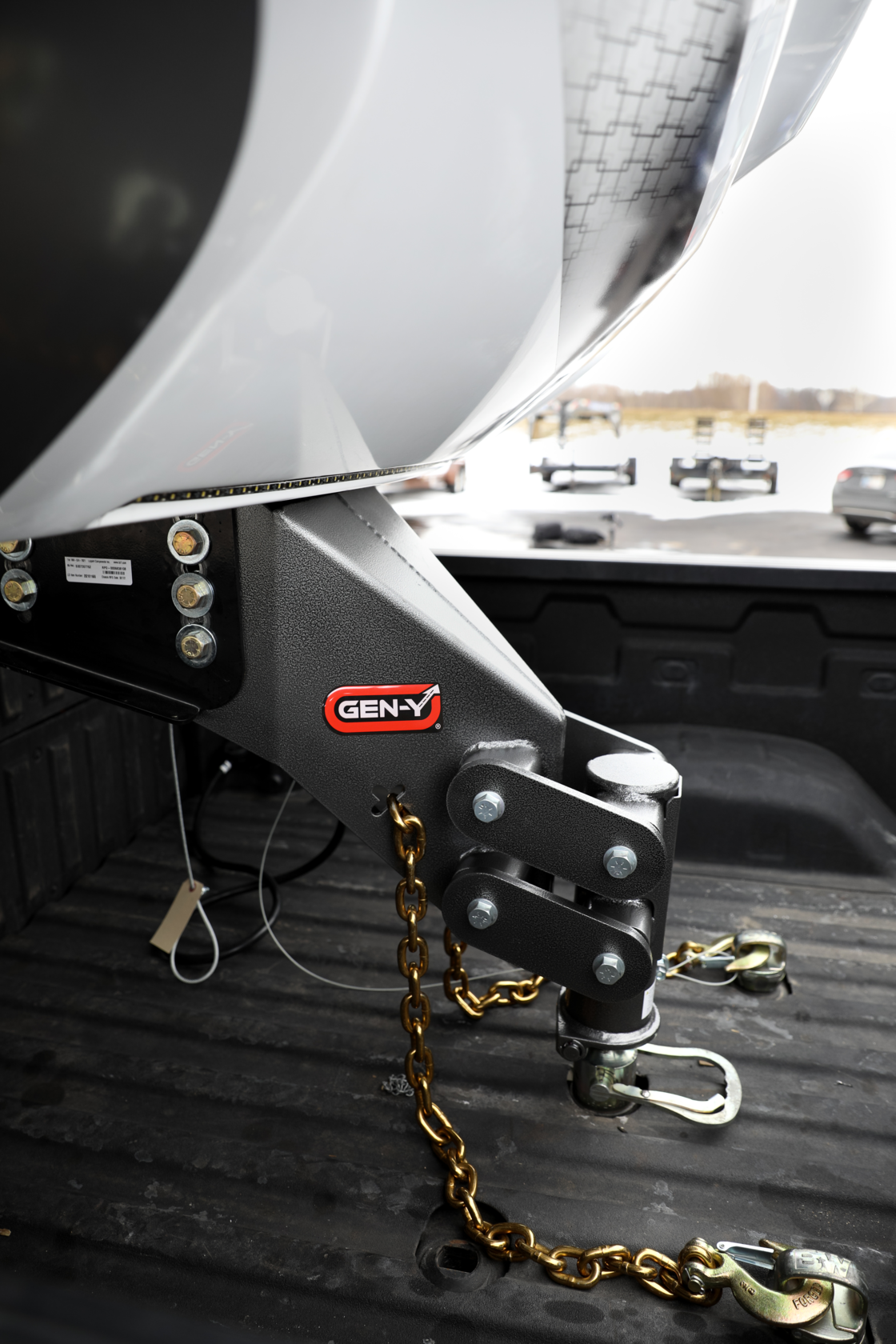 GEN-Y Hitch Catena di Sicurezza 26K 3/8"x84" Grado 70