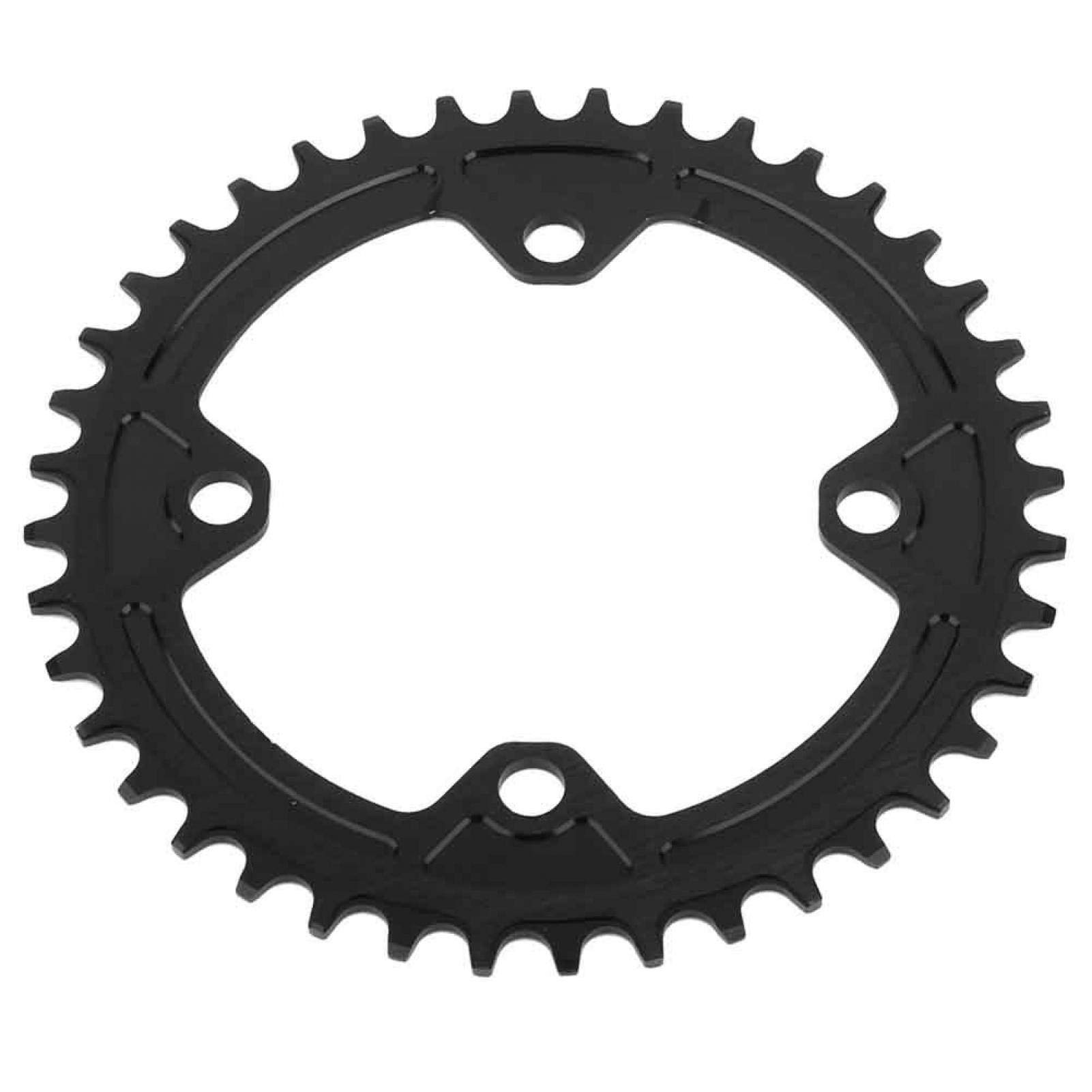 Kuuleyn corona bici 40T BCD 104mm alluminio nero stretta-larga
