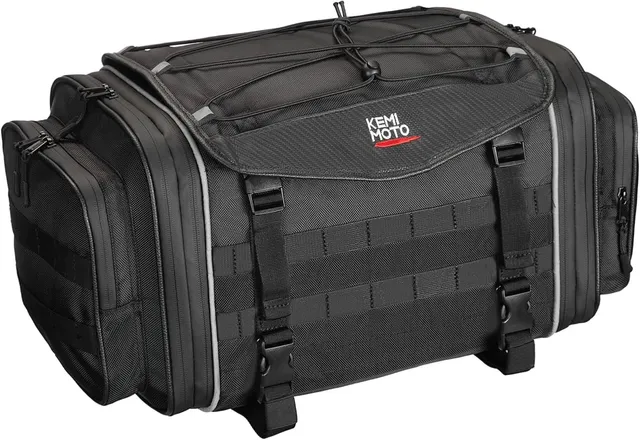 Kemimoto borsa codino moto espandibile 23-30L