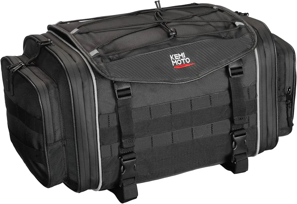 Kemimoto borsa codino moto espandibile 23-30L