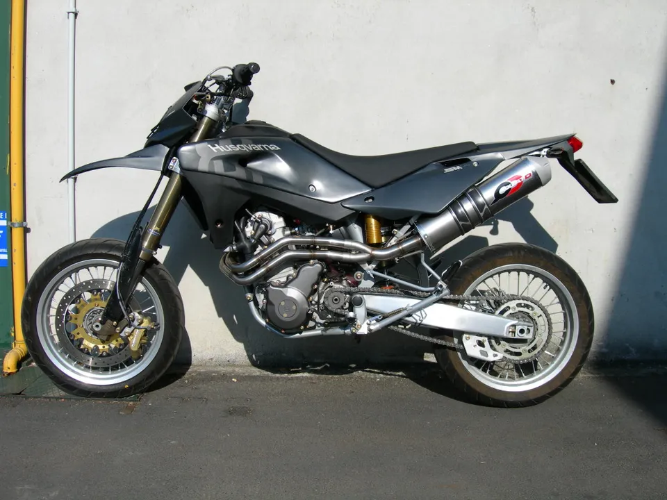 QD Exhaust Magnum scarico slip-on Husqvarna TE-SM 610