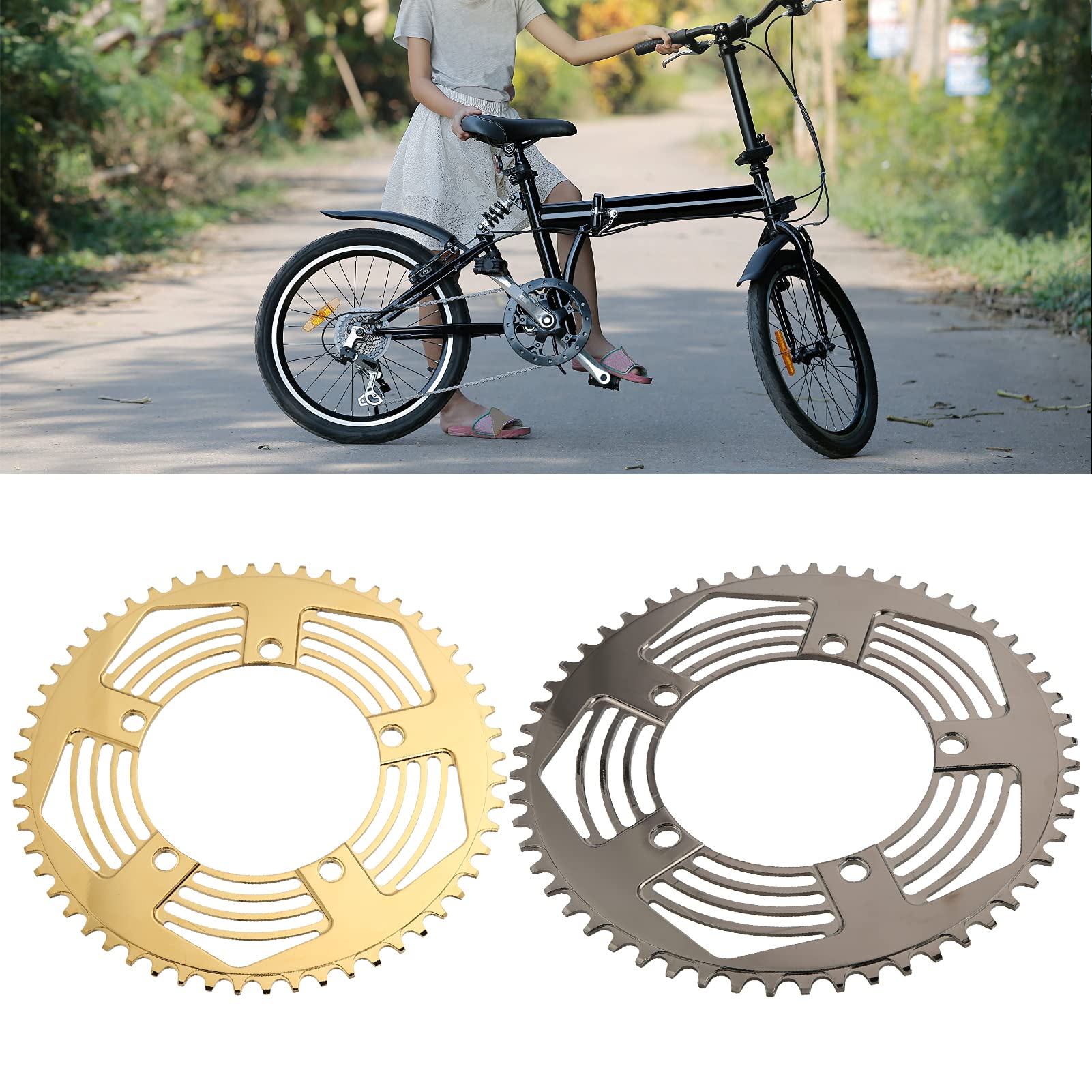 Kuuleyn Corona Bici Singola 56 Denti Alluminio