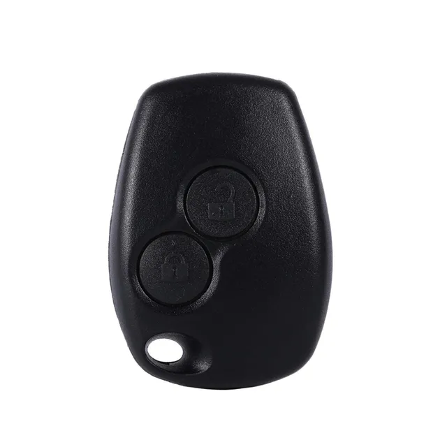 Kuuleyn guscio chiave auto 2 pulsanti Renault Kangoo Modus nero