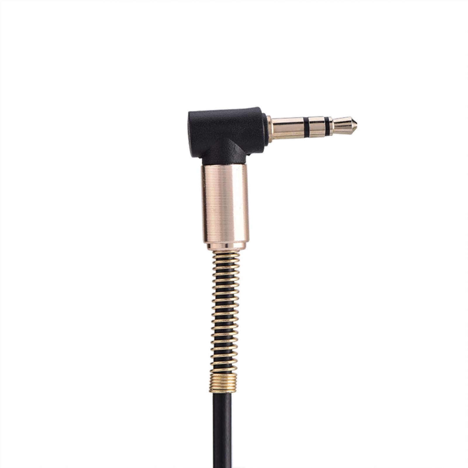 Kuuleyn cavo aux spirale 3,5 mm maschio-maschio 1,8 m nero
