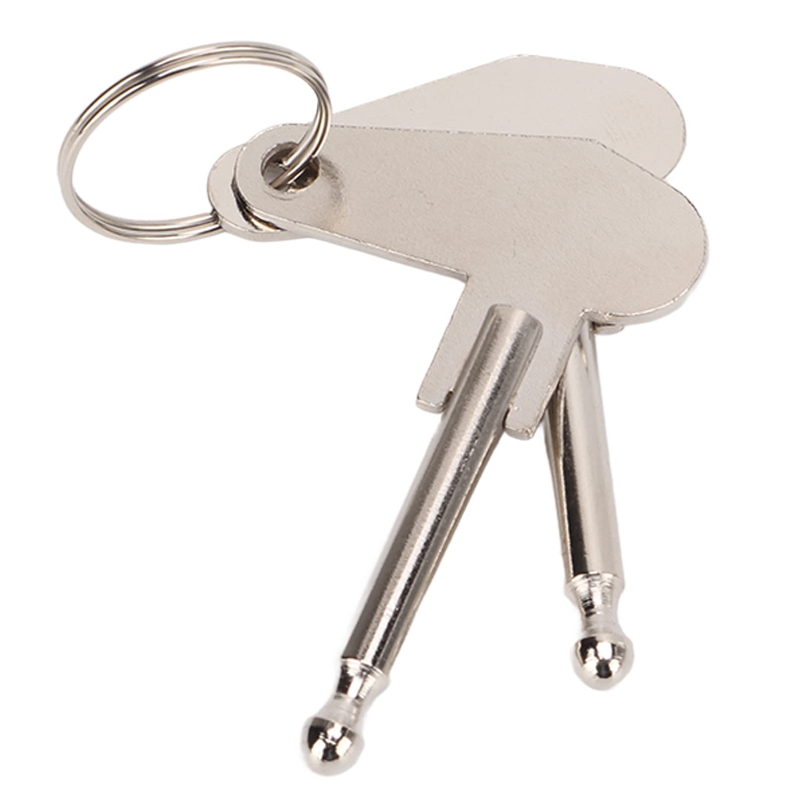 AOWINHIT Chiavi accensione 5mm metallo 2 pezzi universale
