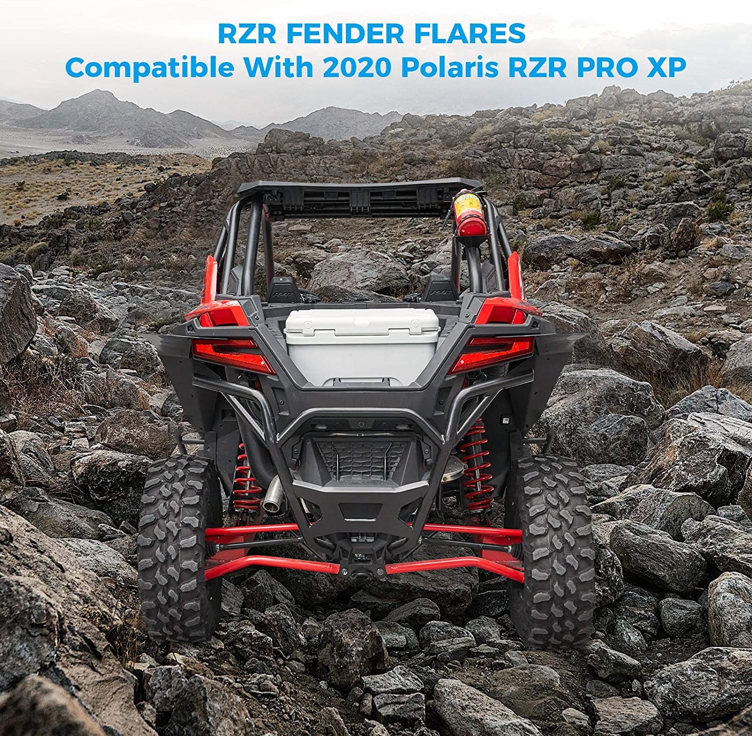 KEMIMOTO RZR PRO XP parafanghi allargati kit 4 pezzi