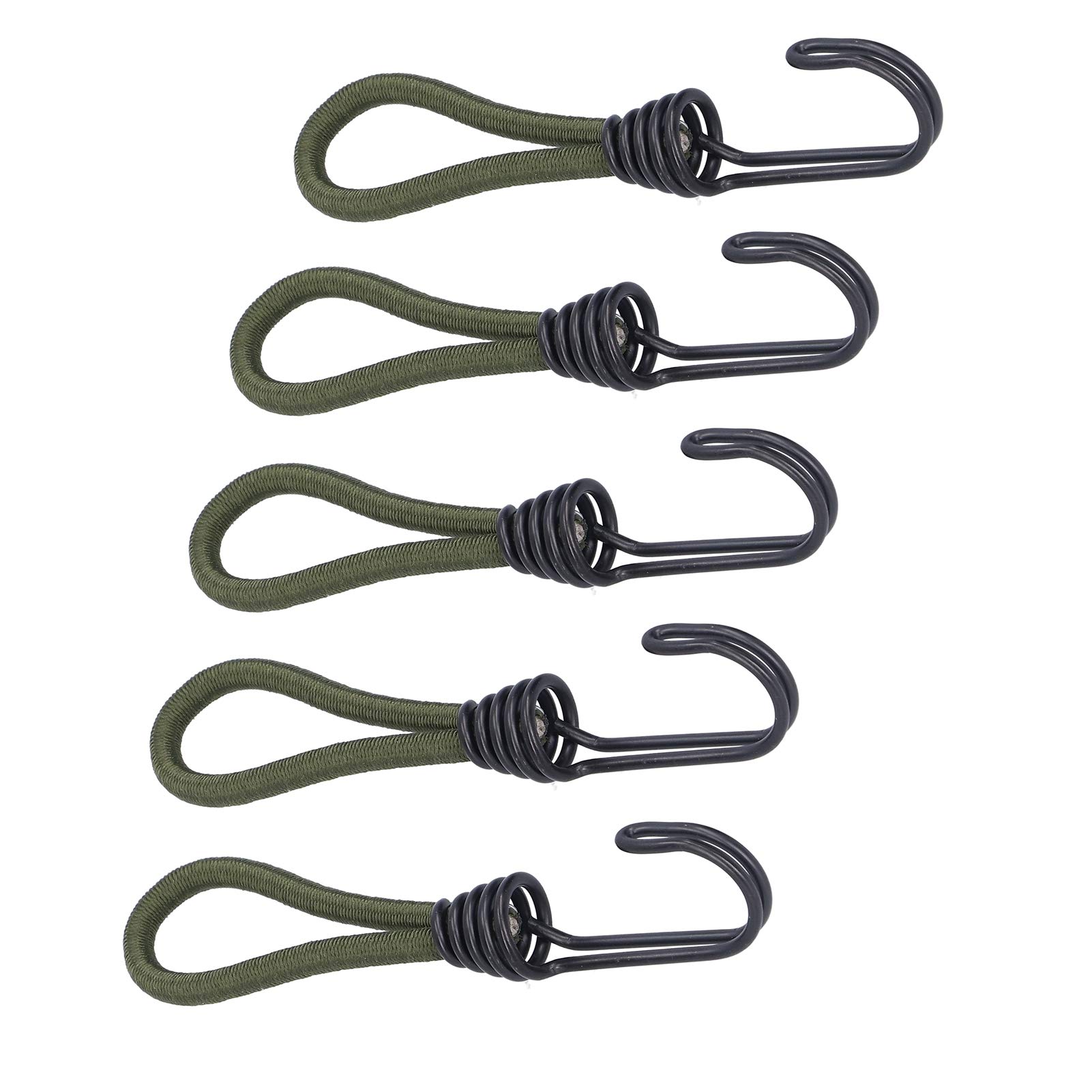 Kuuleyn Corda Elastica Tenda Campeggio 10 Pezzi Gancio