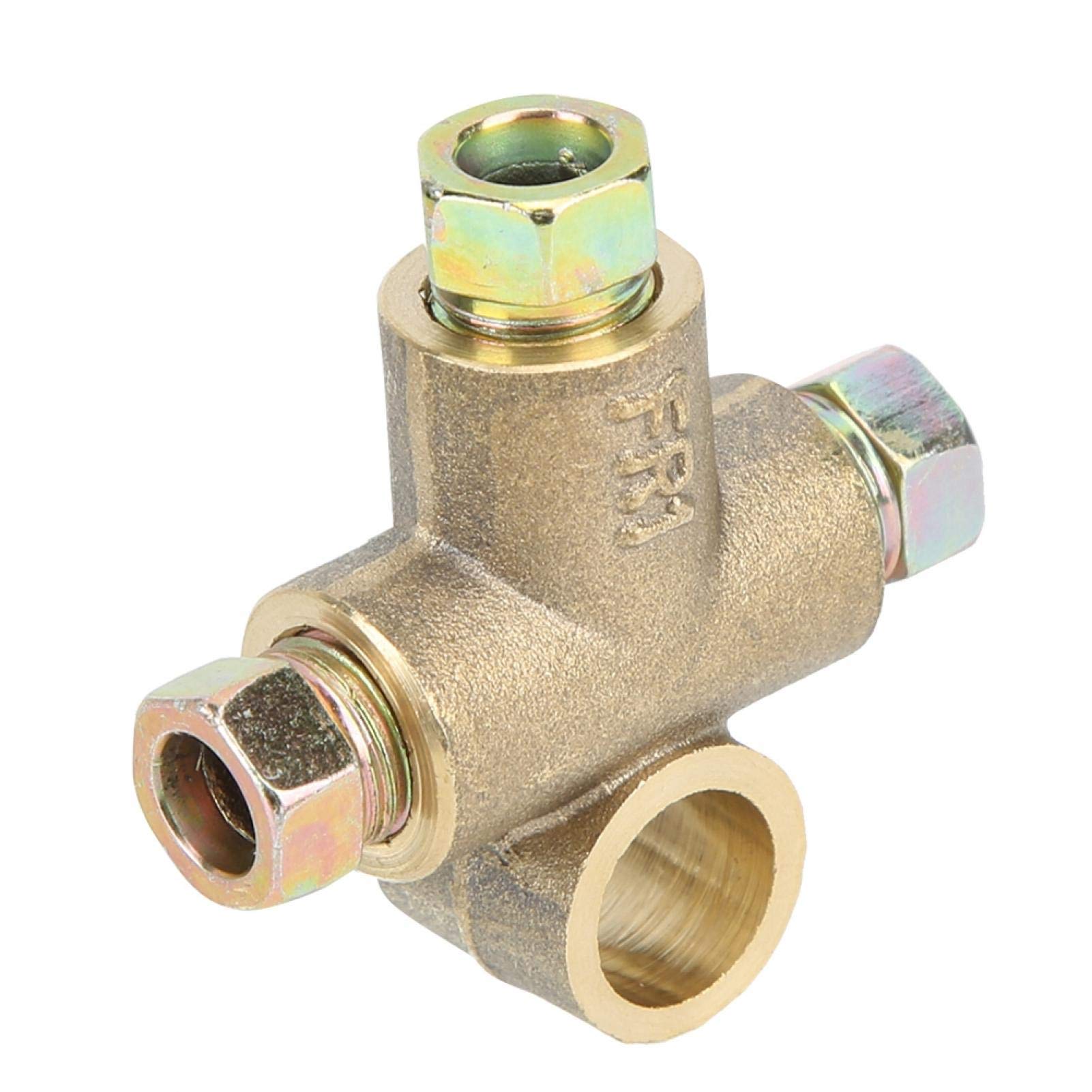 Kuuleyn Raccordo a T Tubo Freno M10 per 3/16" in Lega