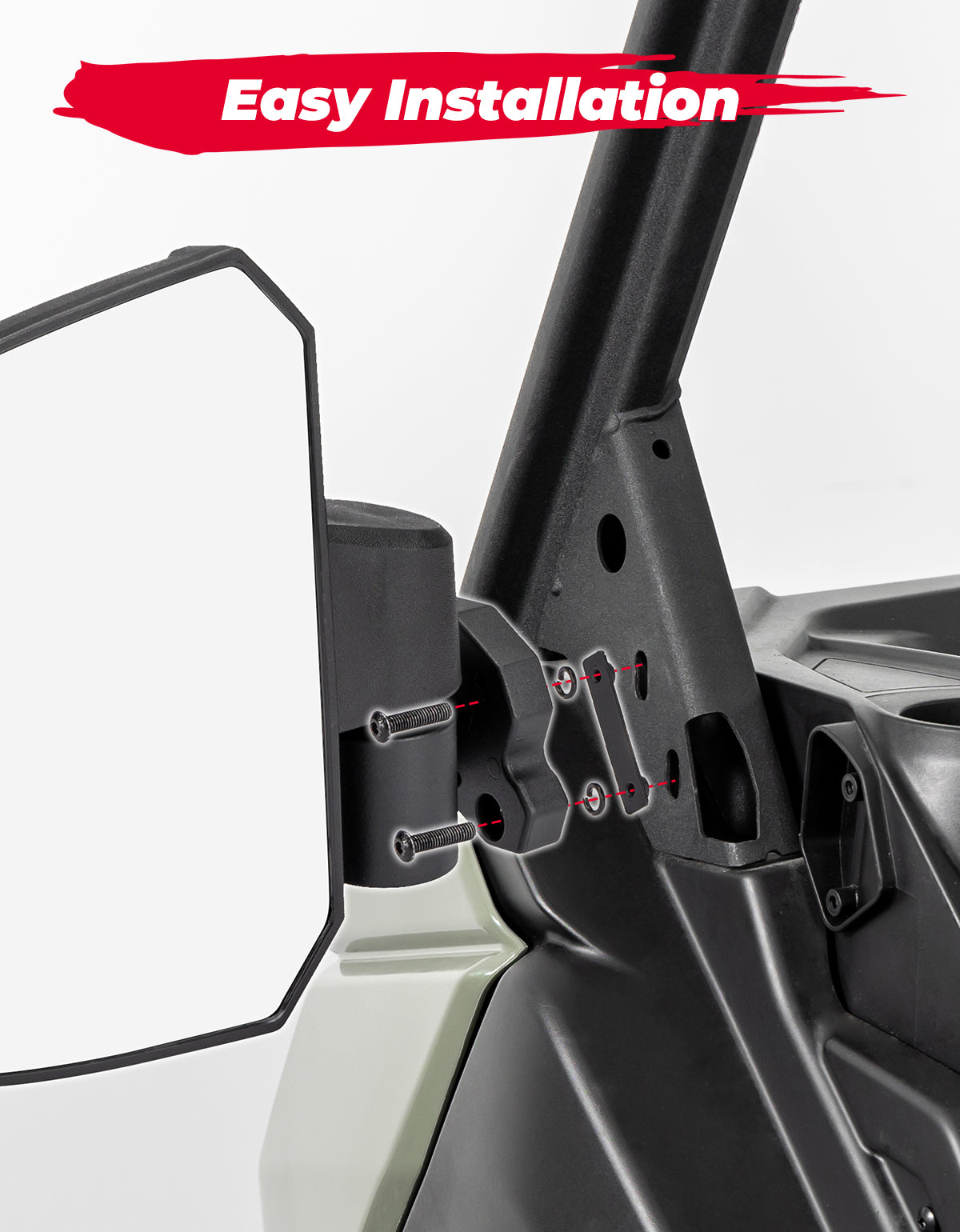 Kemimoto specchi laterali Can-Am Defender HD5 HD8 HD10 coppia