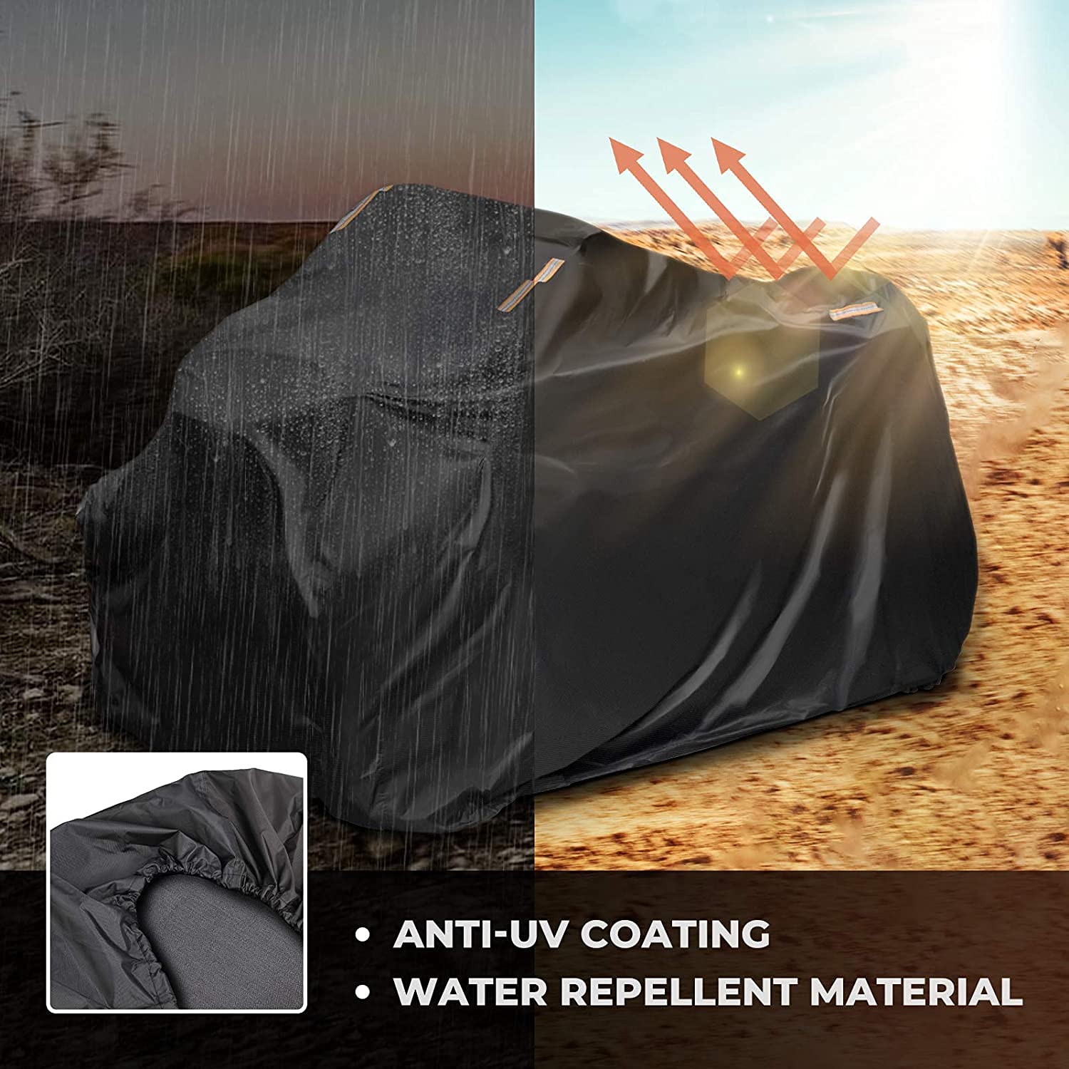 Kemimoto Cover ATV telo copriquad 300D impermeabile