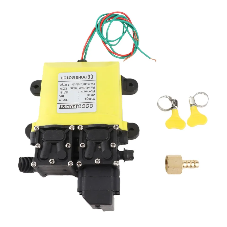 Kuuleyn Pompa Membrana 12V 120W 8L Alta Pressione