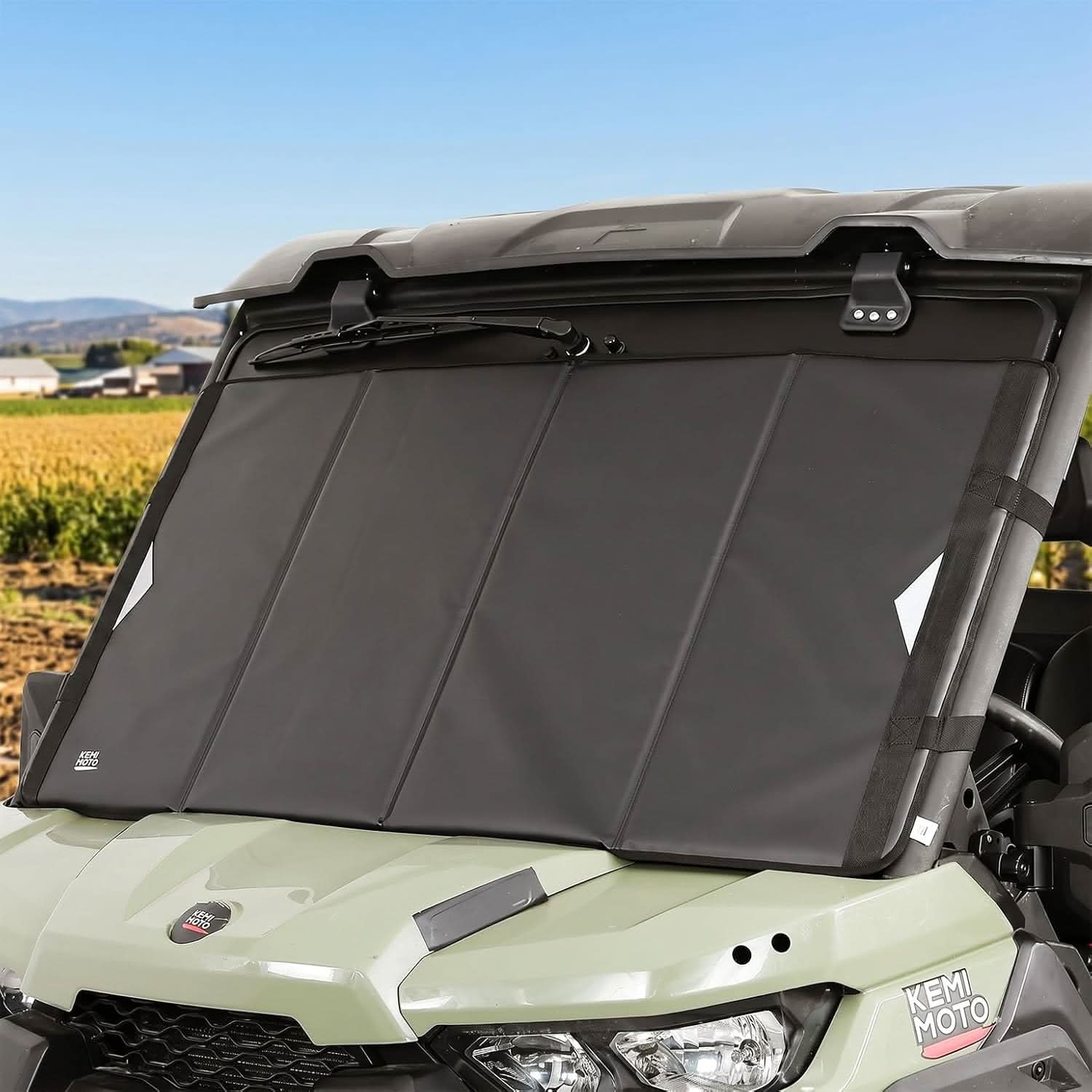 KEMIMOTO telo parabrezza vetro Ranger Defender 1338 mm 3 strati