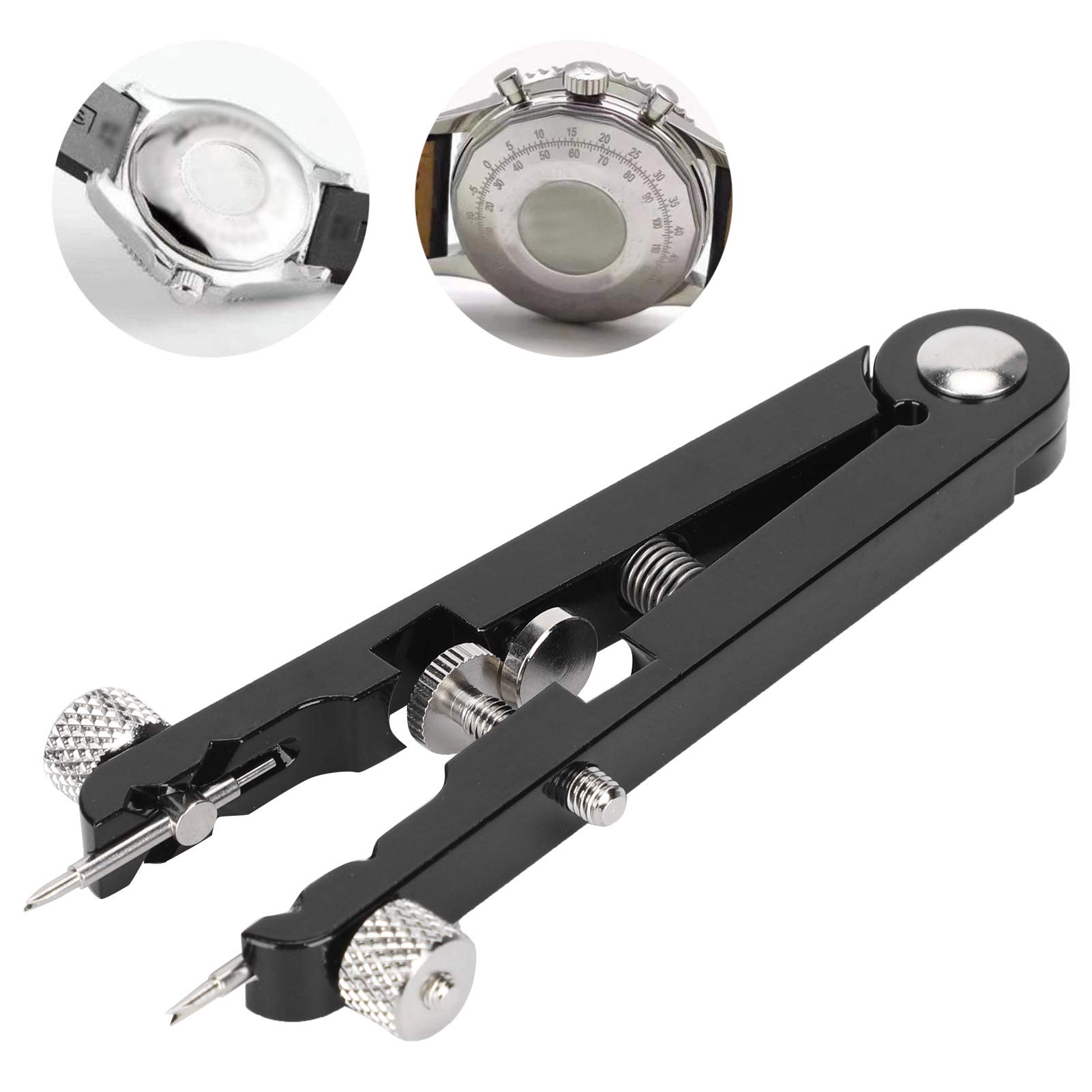 Hapivida Pinza Barre a Molla Orologi Nera Kit Anse