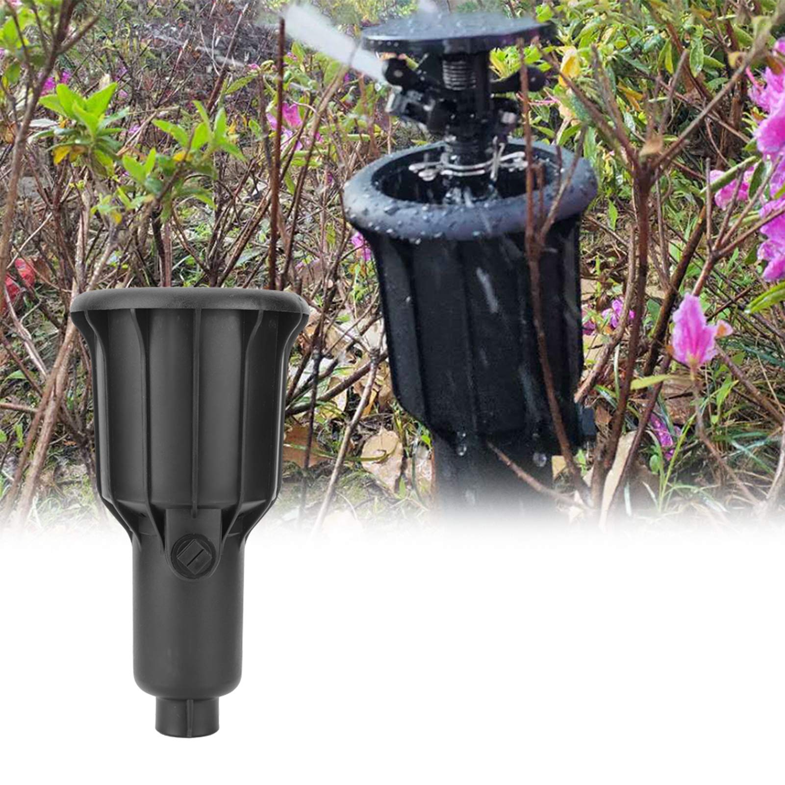 Kuuleyn Testa Irrigatore G3/4 360 Gradi in Plastica da Giardino