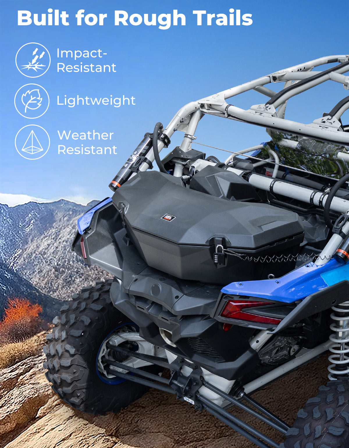 Kemimoto X3 baule posteriore 30L impermeabile 120kg