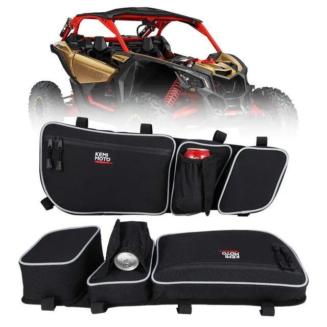 Kemimoto Maverick X3 borse porta laterali coppia bianche