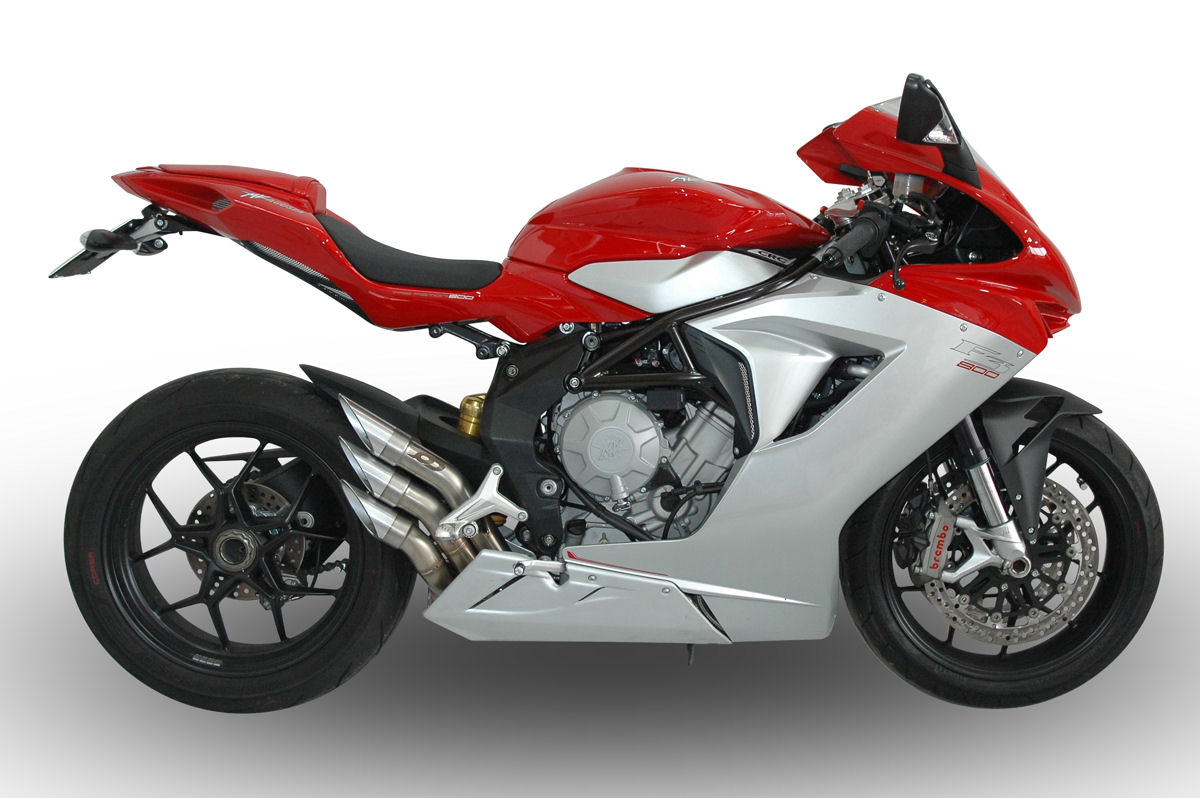 QD Exhaust Power-Gun scarico MV Agusta F3 Euro 5 omologato