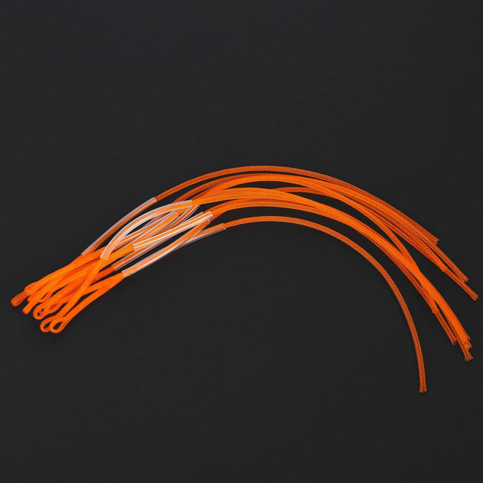 Kuuleyn connettori pesca a mosca 10 pezzi giallo 30LB