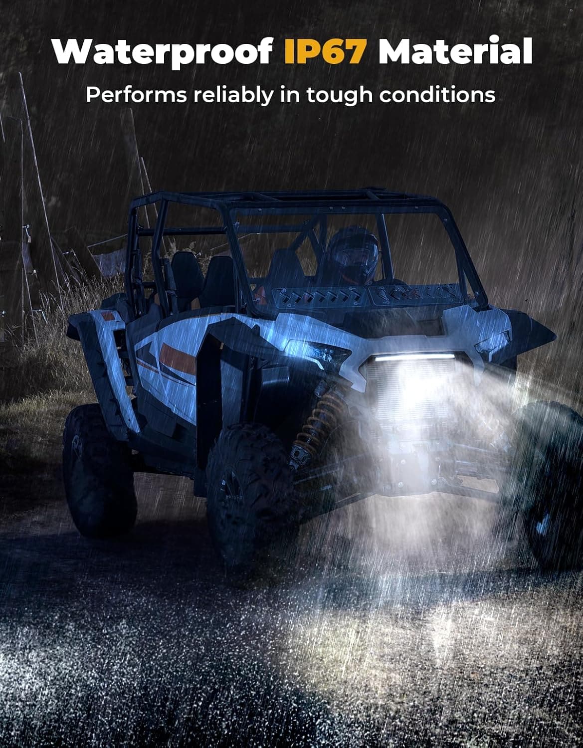 Kemimoto RZR XP 1000 luce anteriore LED RGB
