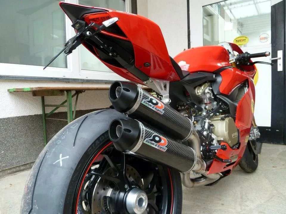 QD Exhaust Magnum Ducati 1199 Panigale Scarico Completo Titanio
